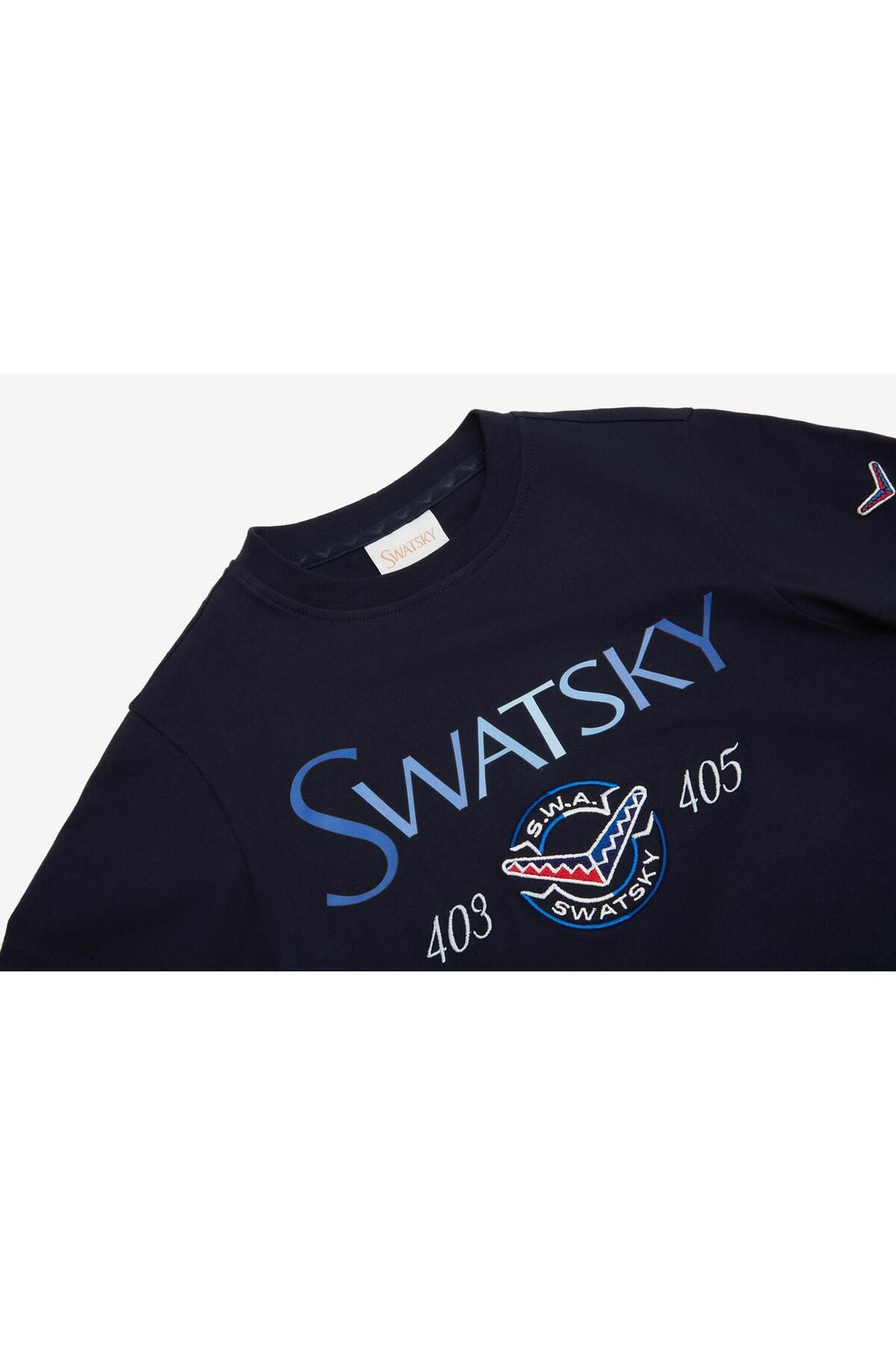 SWATSKY-Tricou Bg Store Boy Bleumarin 23pfwsw1566 7