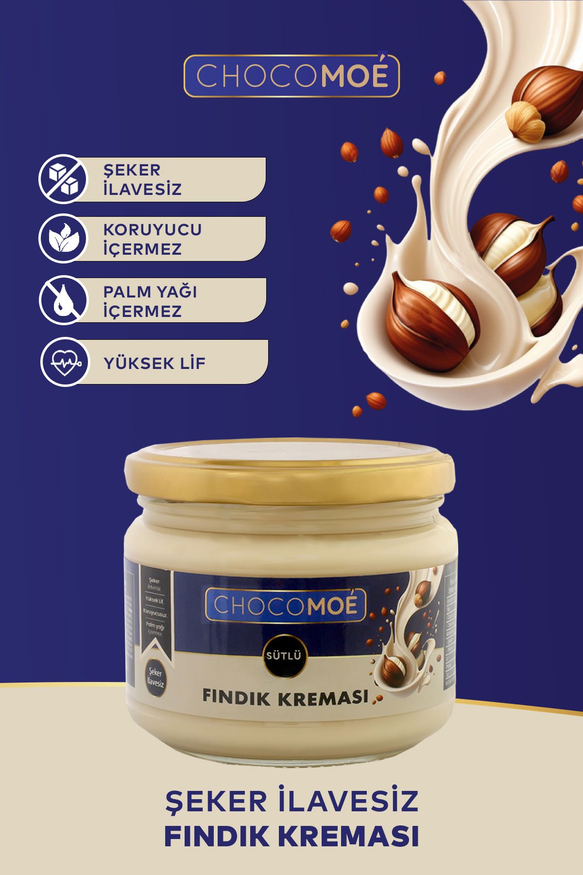 ChocoMoe Fındık Kreması 300 GR