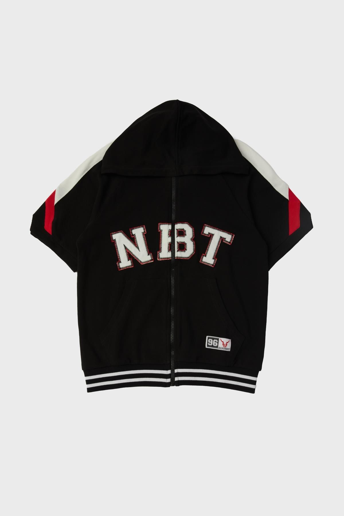 Nebbati-BG Store Boy's Black Tracksuit Top 6