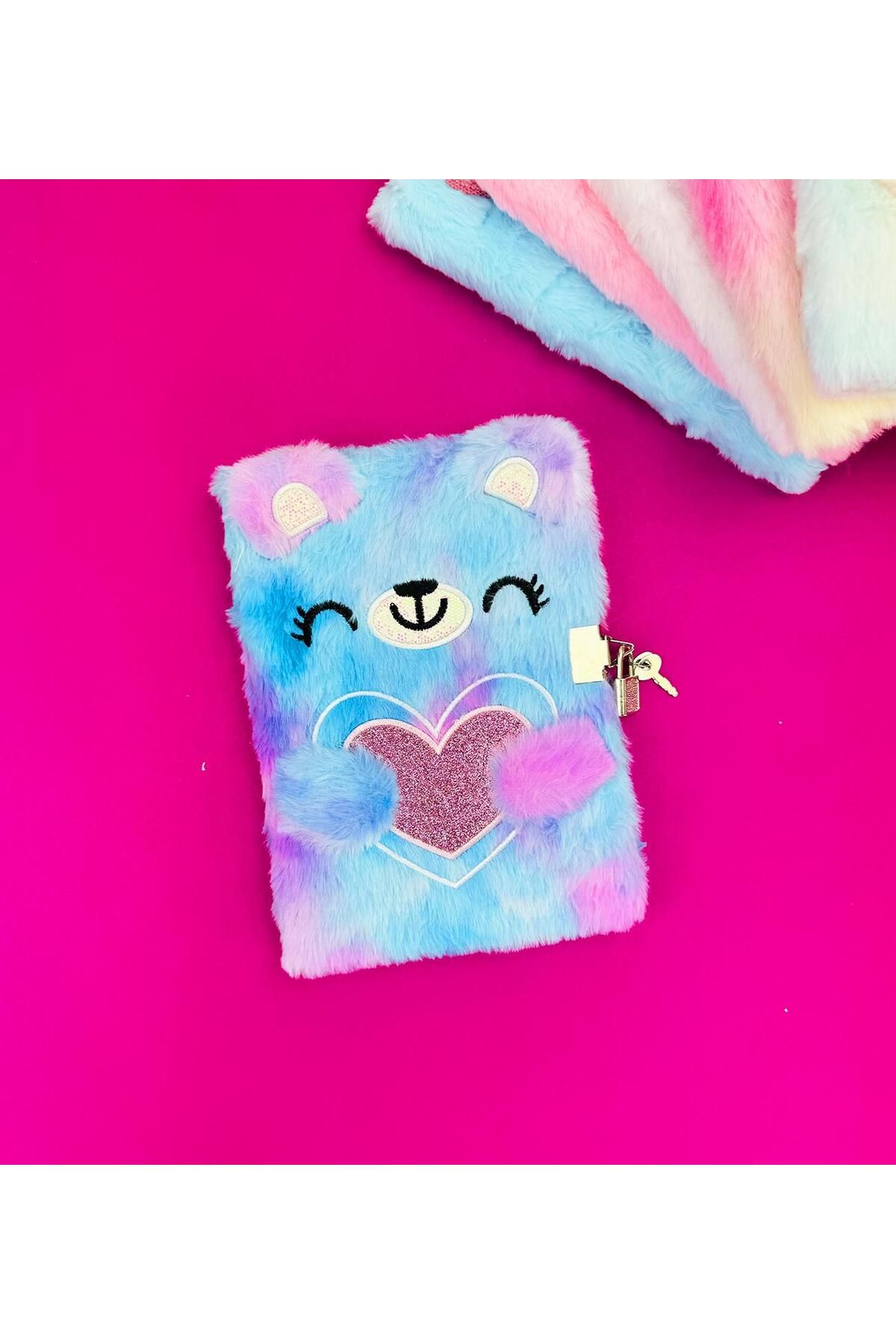 Gift Moda Caiet De Animale Drăguț De Pluș - One Size