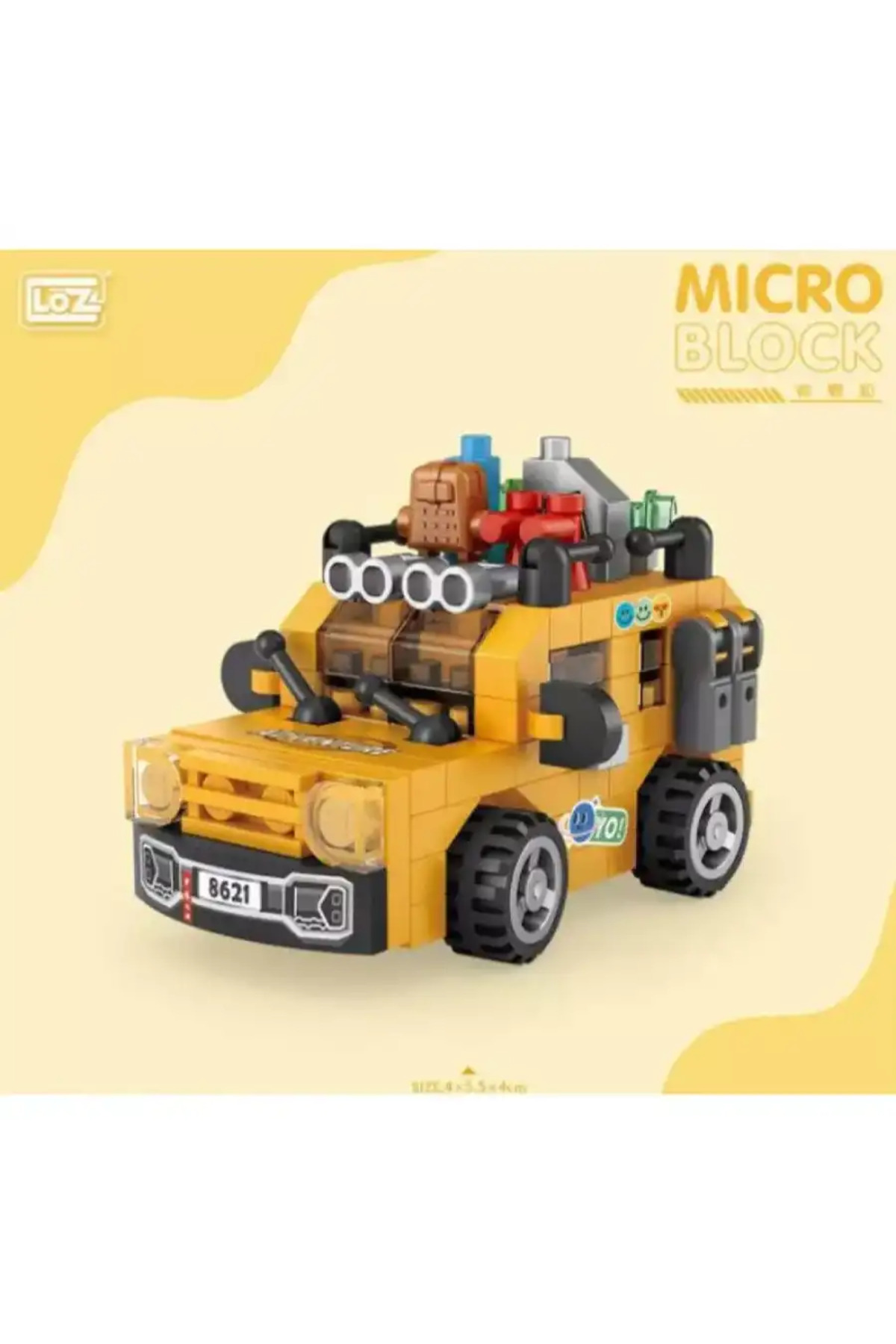 Loz 8621 - کیف SUV با برش میکرو بلاک