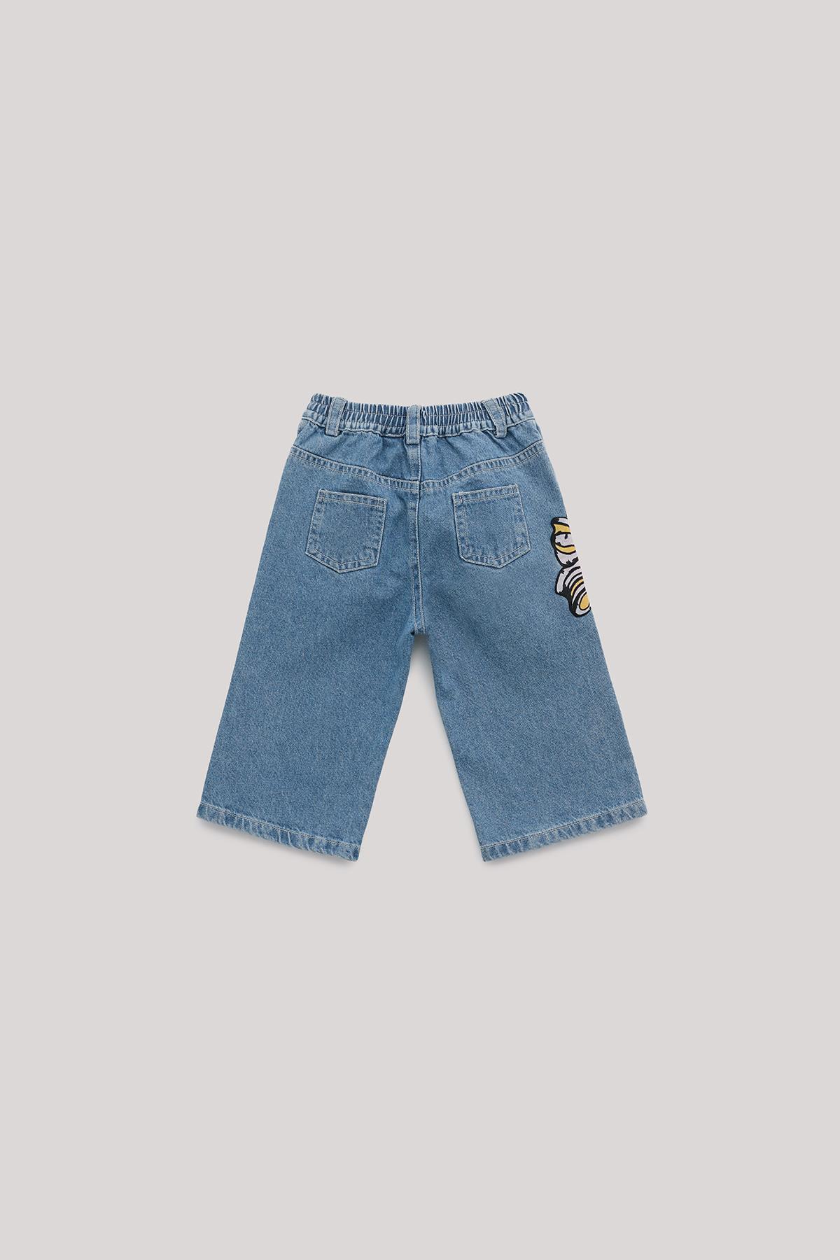 GB Baby BG Store Kız Bebek Denim Pantolon fotoğrafı 2 (önizleme)