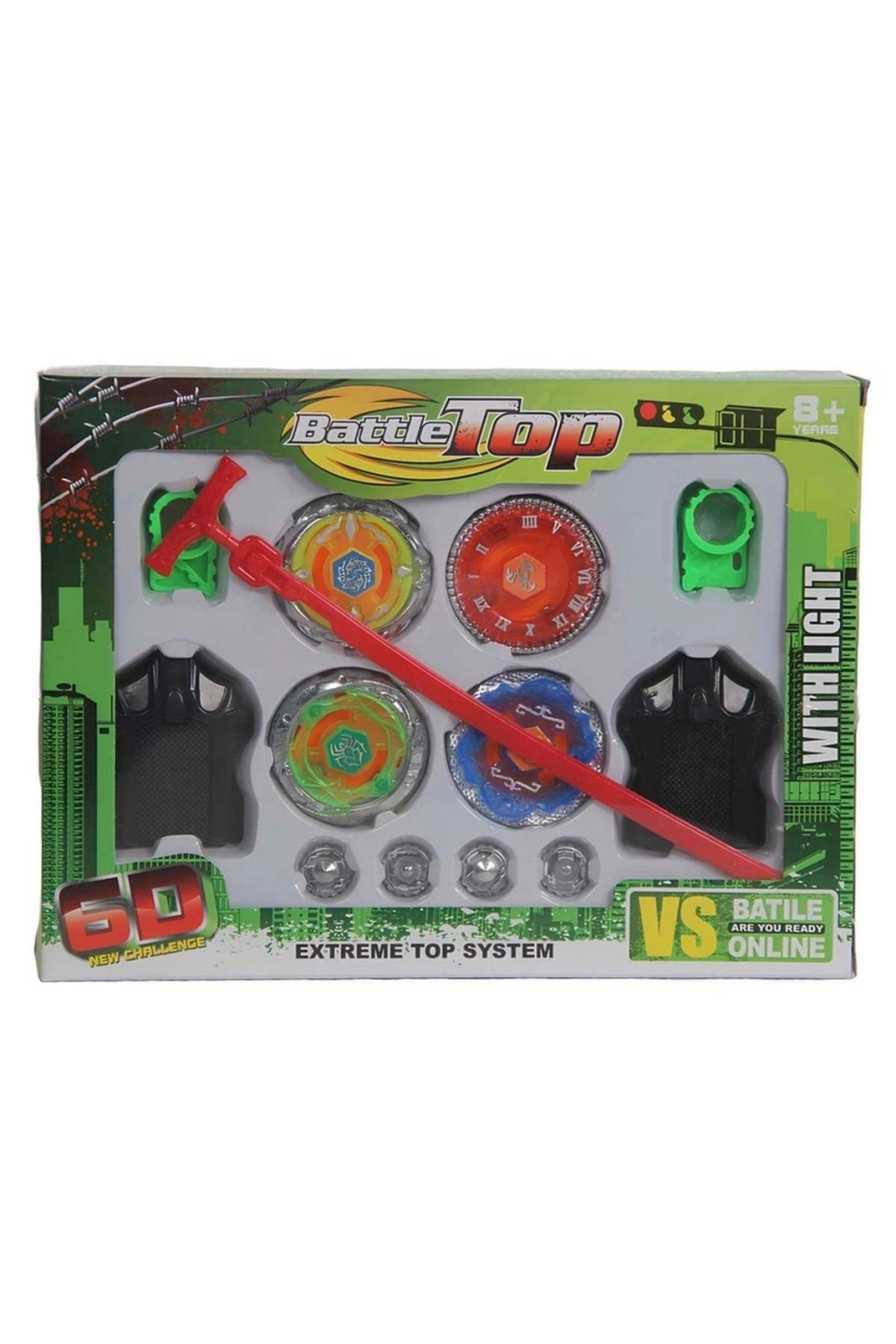 SYNOPE Çocuk Beyblade Battle Top Set