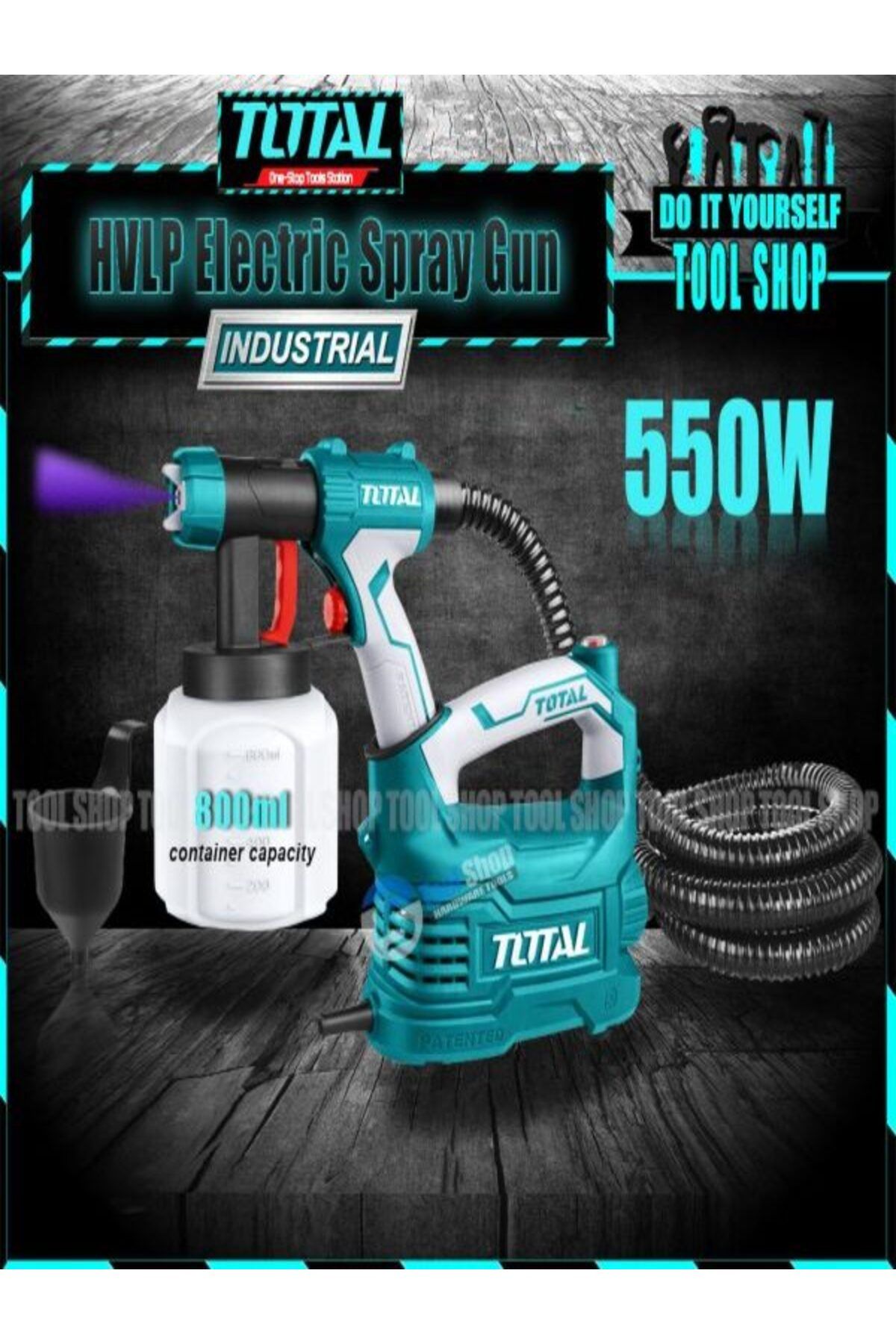 TOTAL Hvlp Sprey Boya Tabancası - Tt5006