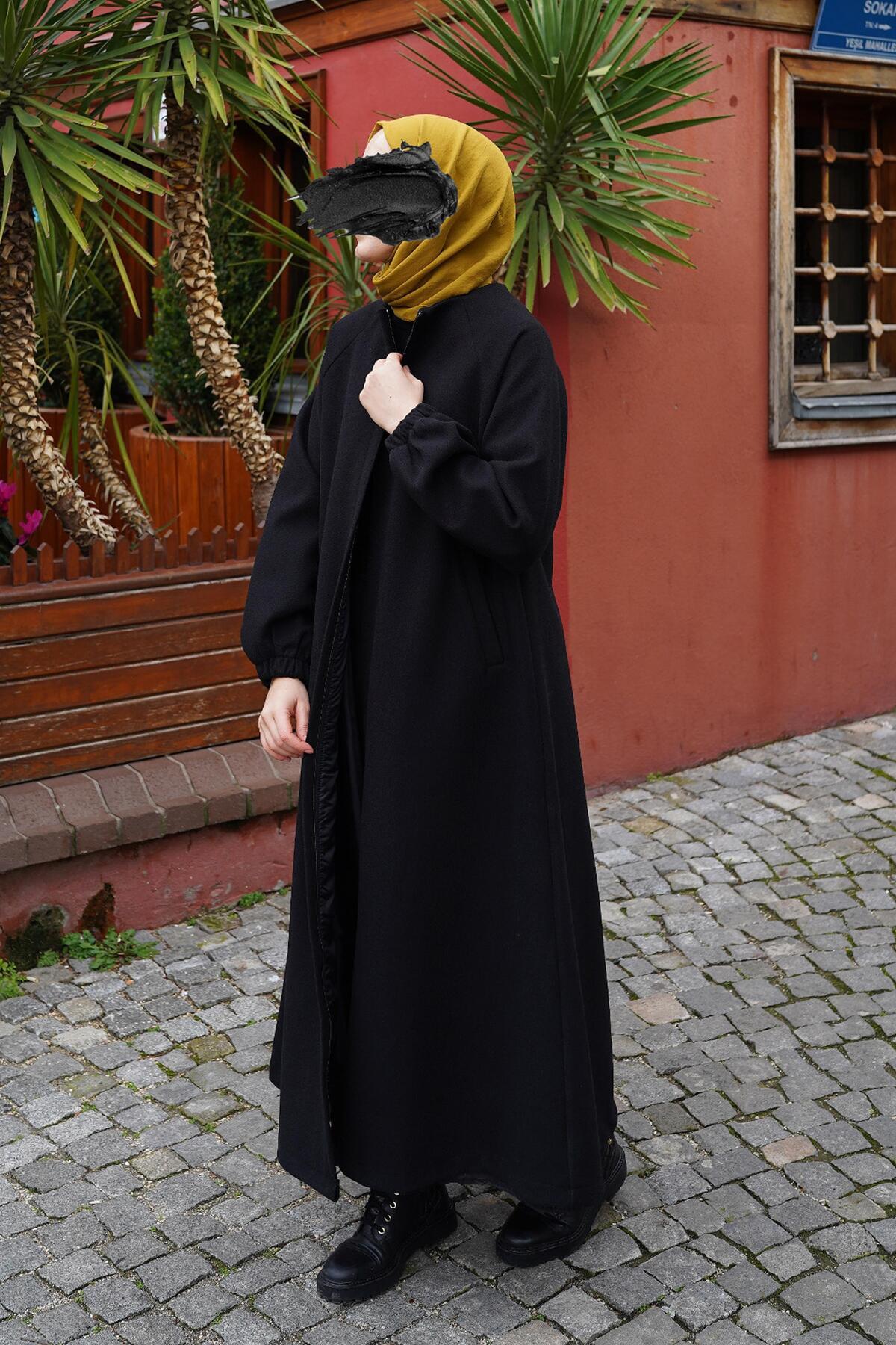 ANDE Kloş Kaban- Siyah görsel 5