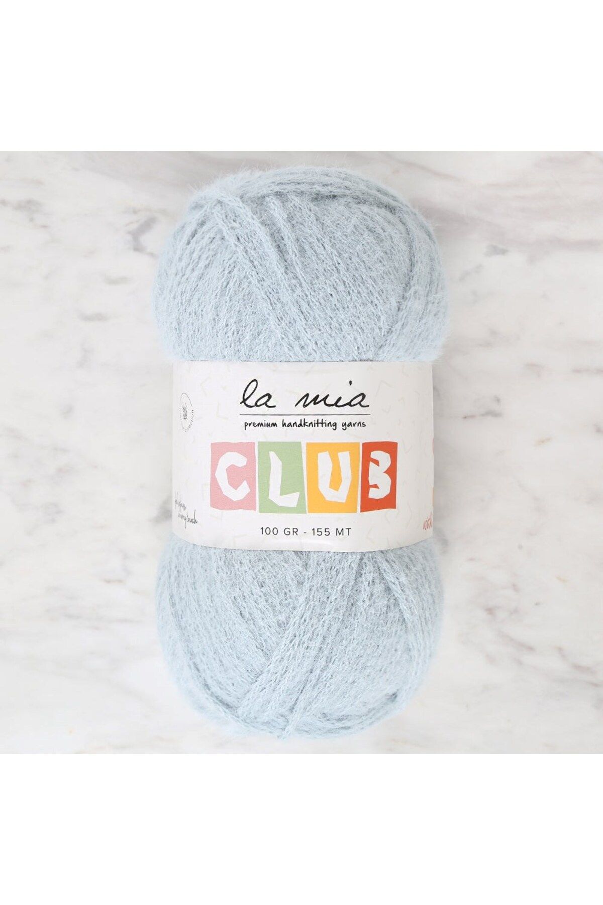 La Mia Yarn-La Mia Club Light Blue Hand Knitting Yarn - 617 1