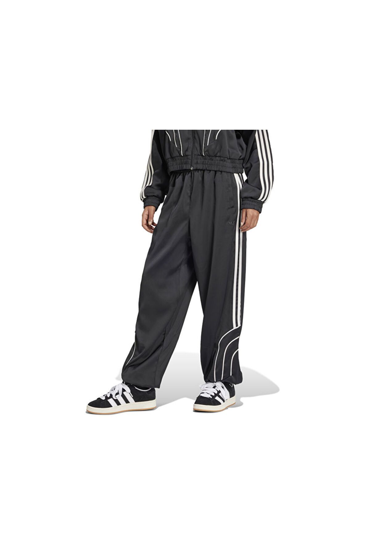 adidas-Women's Black Casual Sweatpants - Pıpıng Loose Tp Iw5680 1