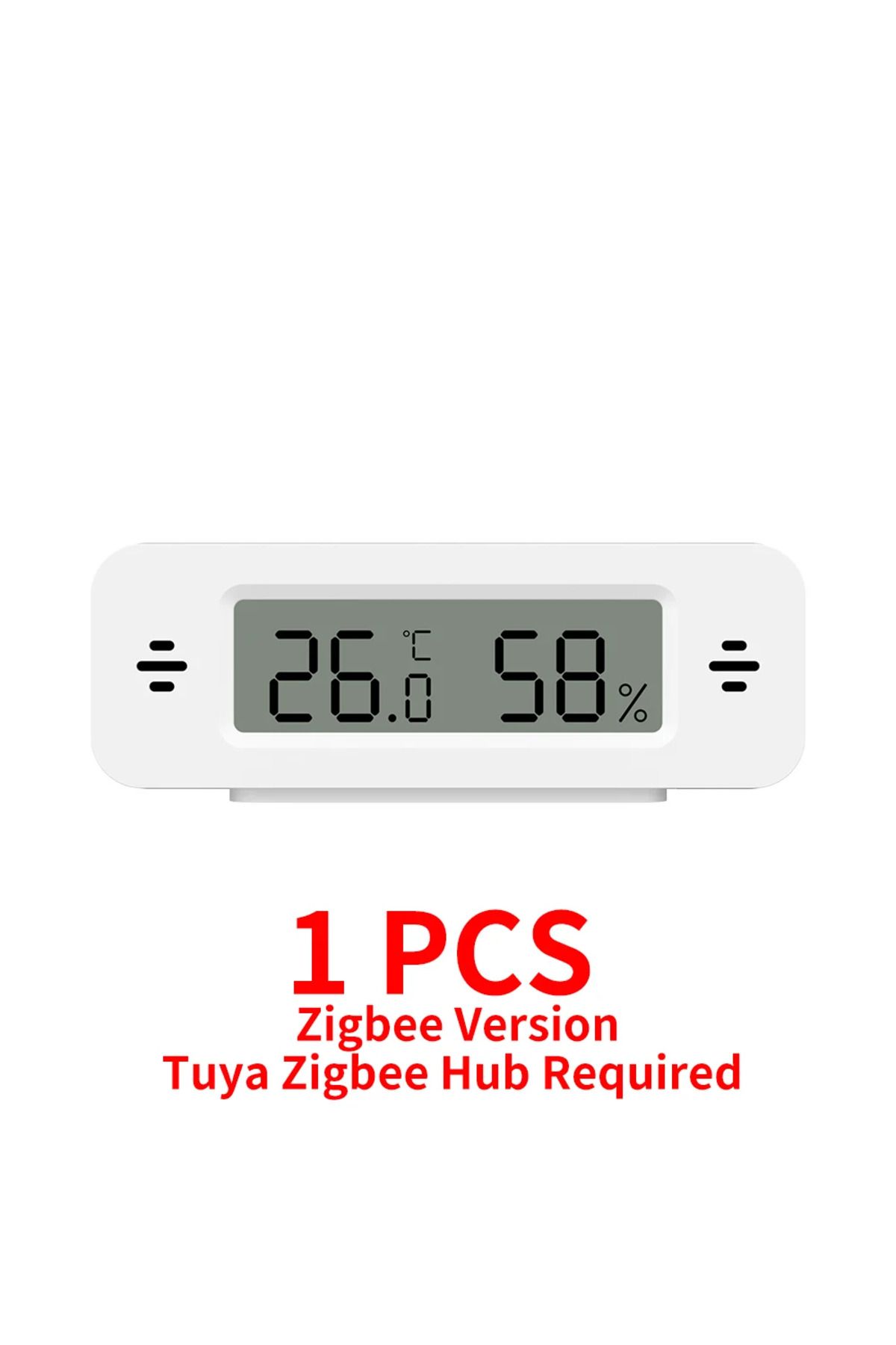 NVWU-Tuya Zigbee WiFi Mini Temperature Humidity For Smart Home Thermometer Hygrometer APP Remote Work ... 1