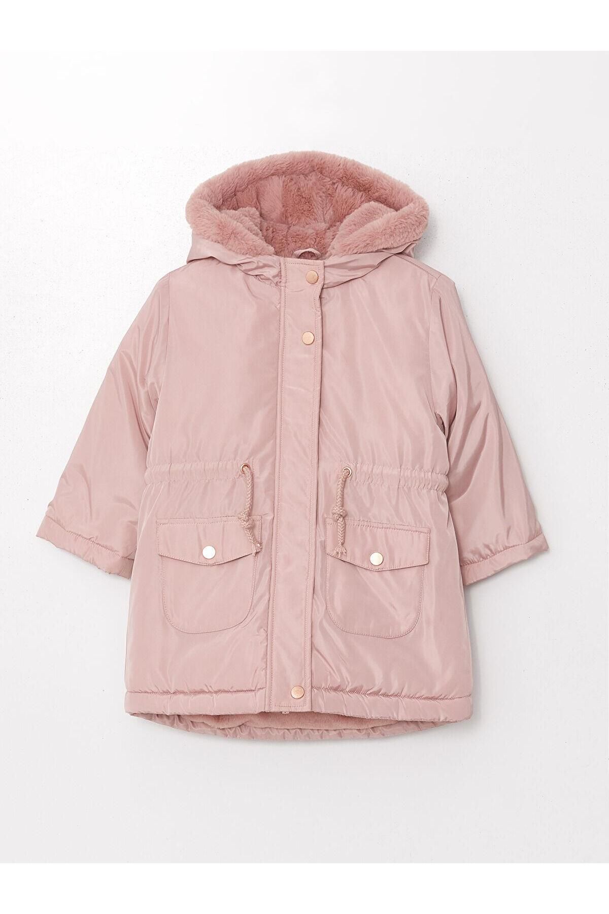 LC Waikiki-Lcw Baby Hooded Coat for Girls 1