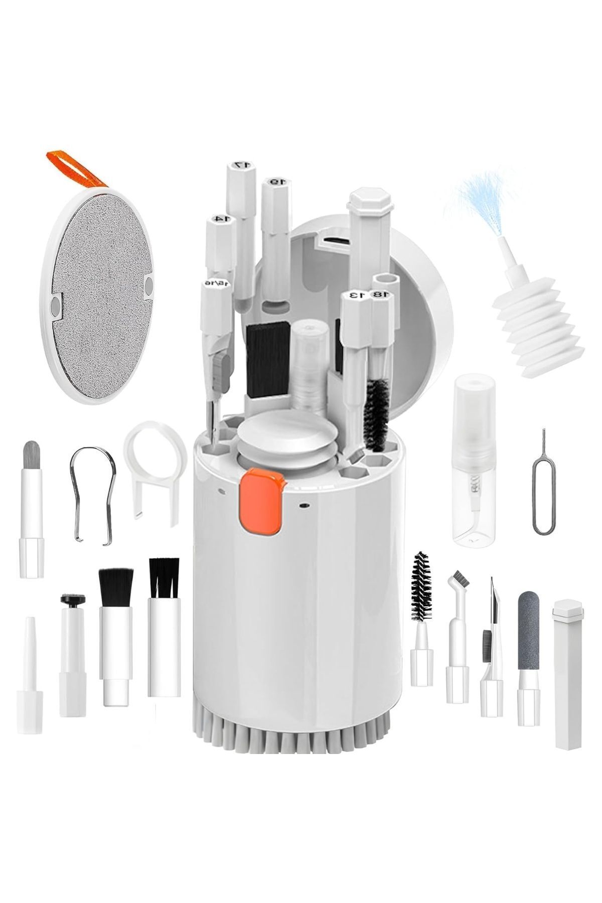 Buffer-®   20 Pieces Multifunctional Computer Cleaning Kit Keyboard Mobile Phone Wireless Headset Tem 3
