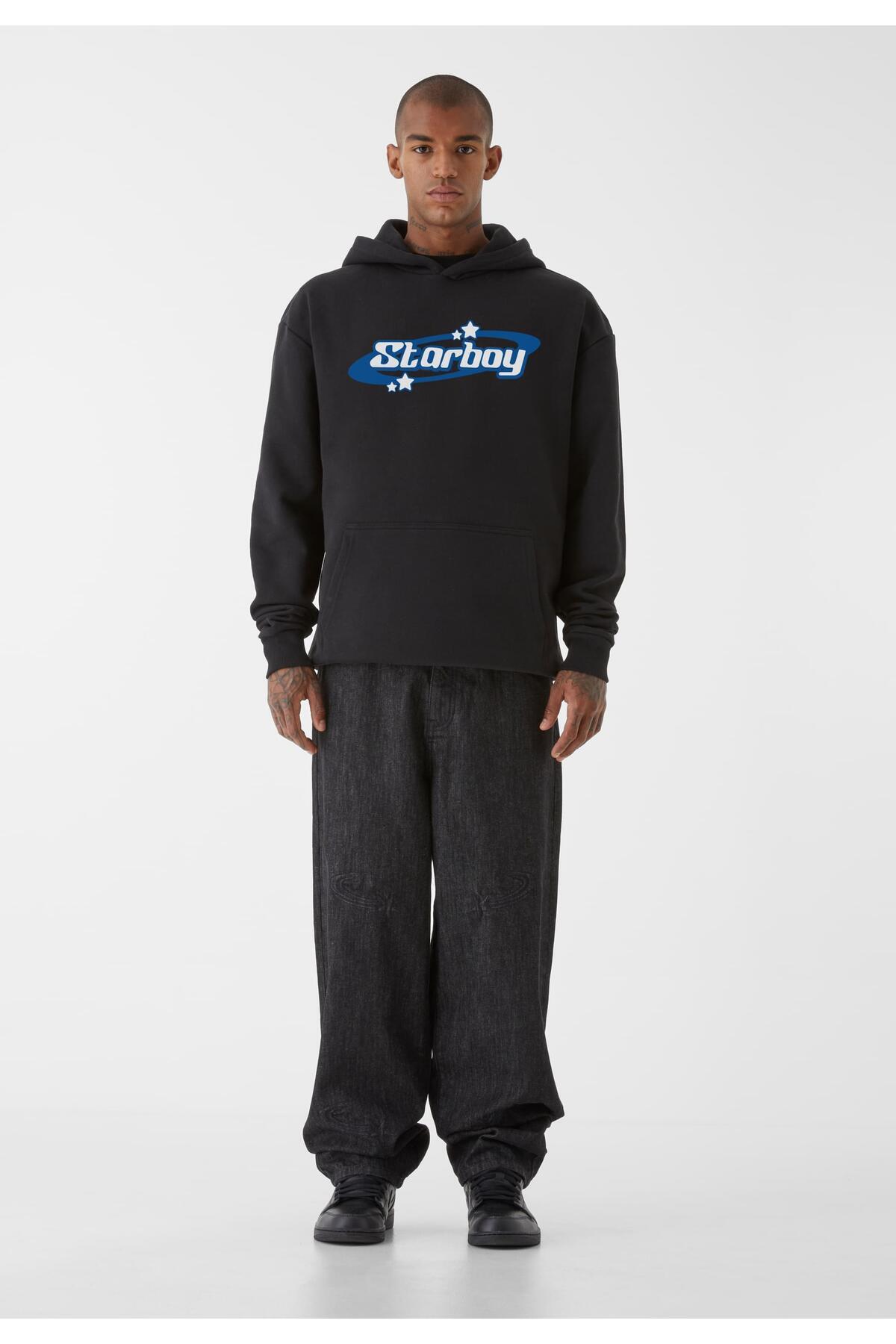 9N1M SENSE-Herren Sense Starboy 2 Black Hoodie 4