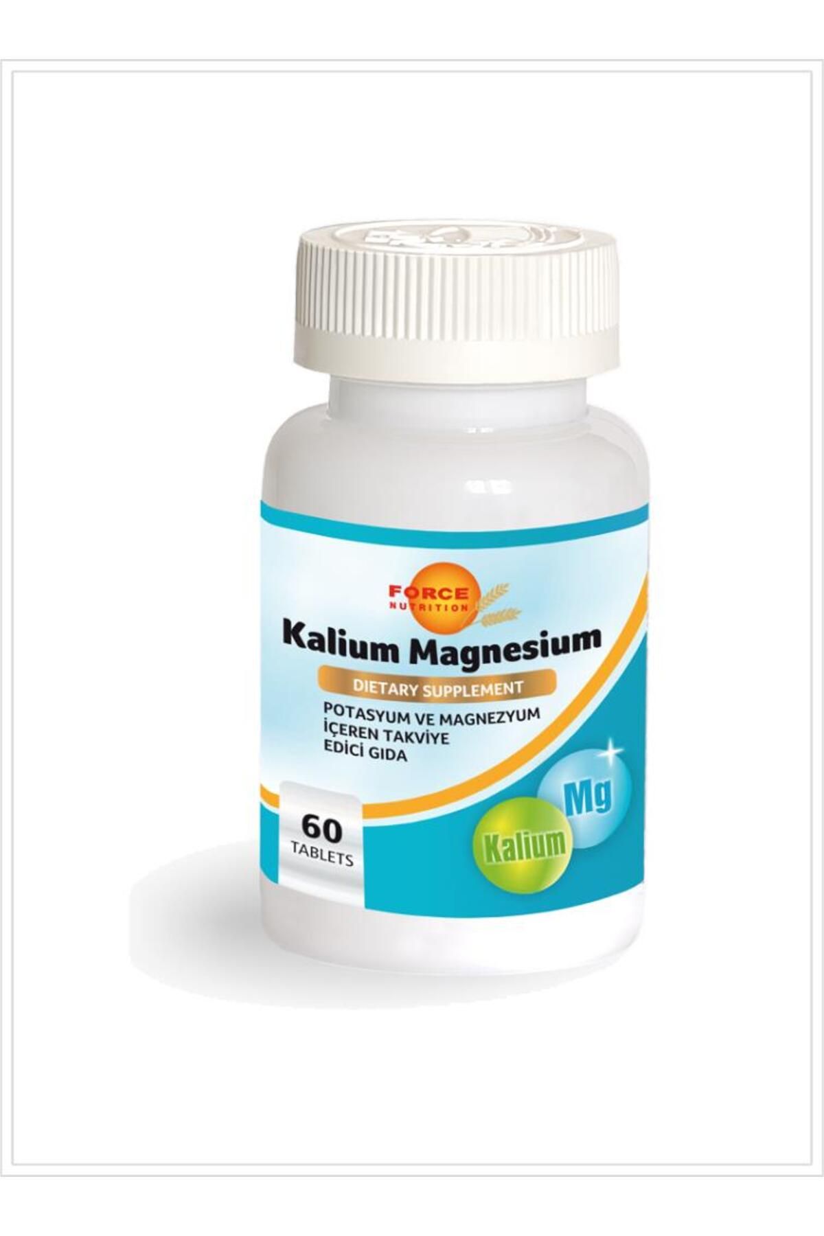 Force Nutrition Kalium - Potasyum Magnesyum 60 Tablet