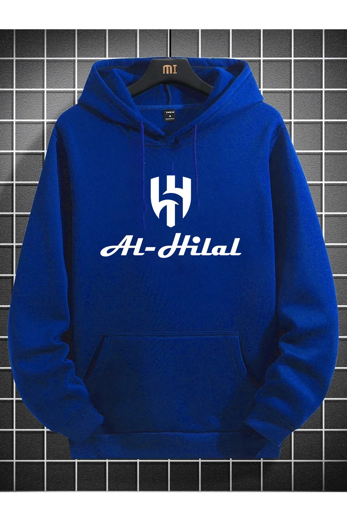 Pisa Art Al-Hilal Suudi Arabistan Özel Tasarım Taraftar Kapşonlu Sweatshirt