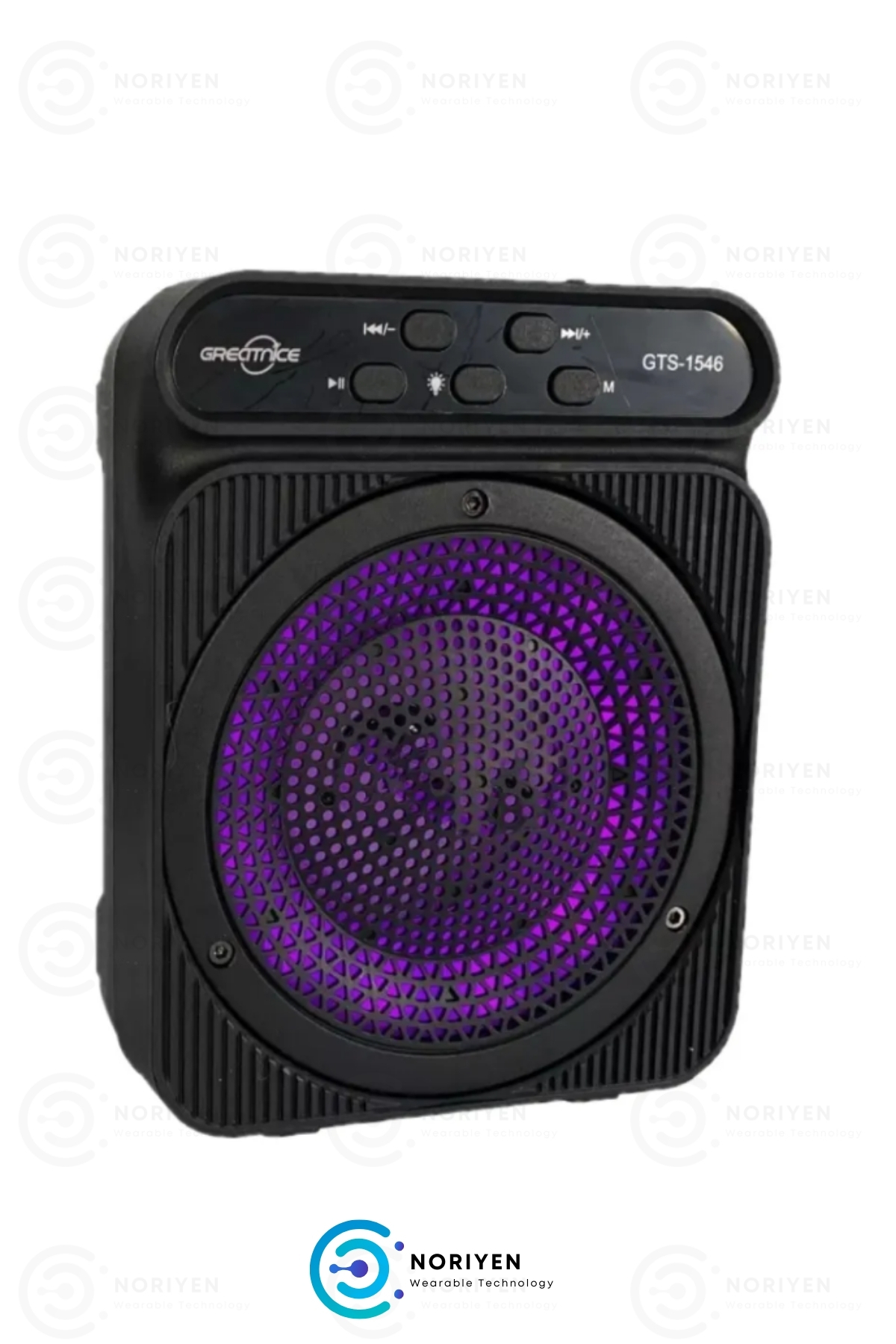 Premium Serisi HD Sound Parti Hoparlörü RGB Işıklı Extra Bass FM Radyo Bluetooth Kablosuz Hoparlör