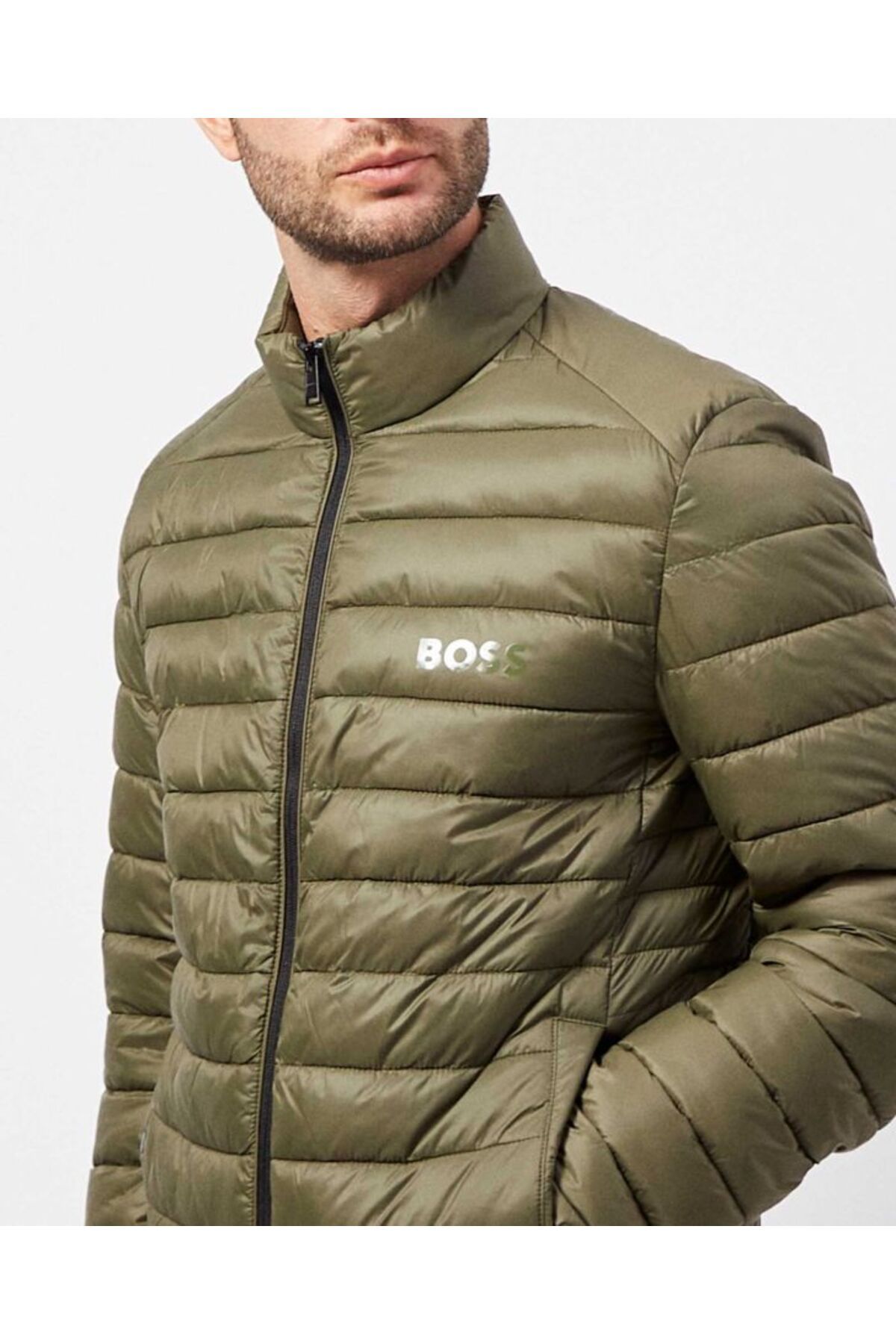 BOSS-Winter Jacket - Green - Basic 5