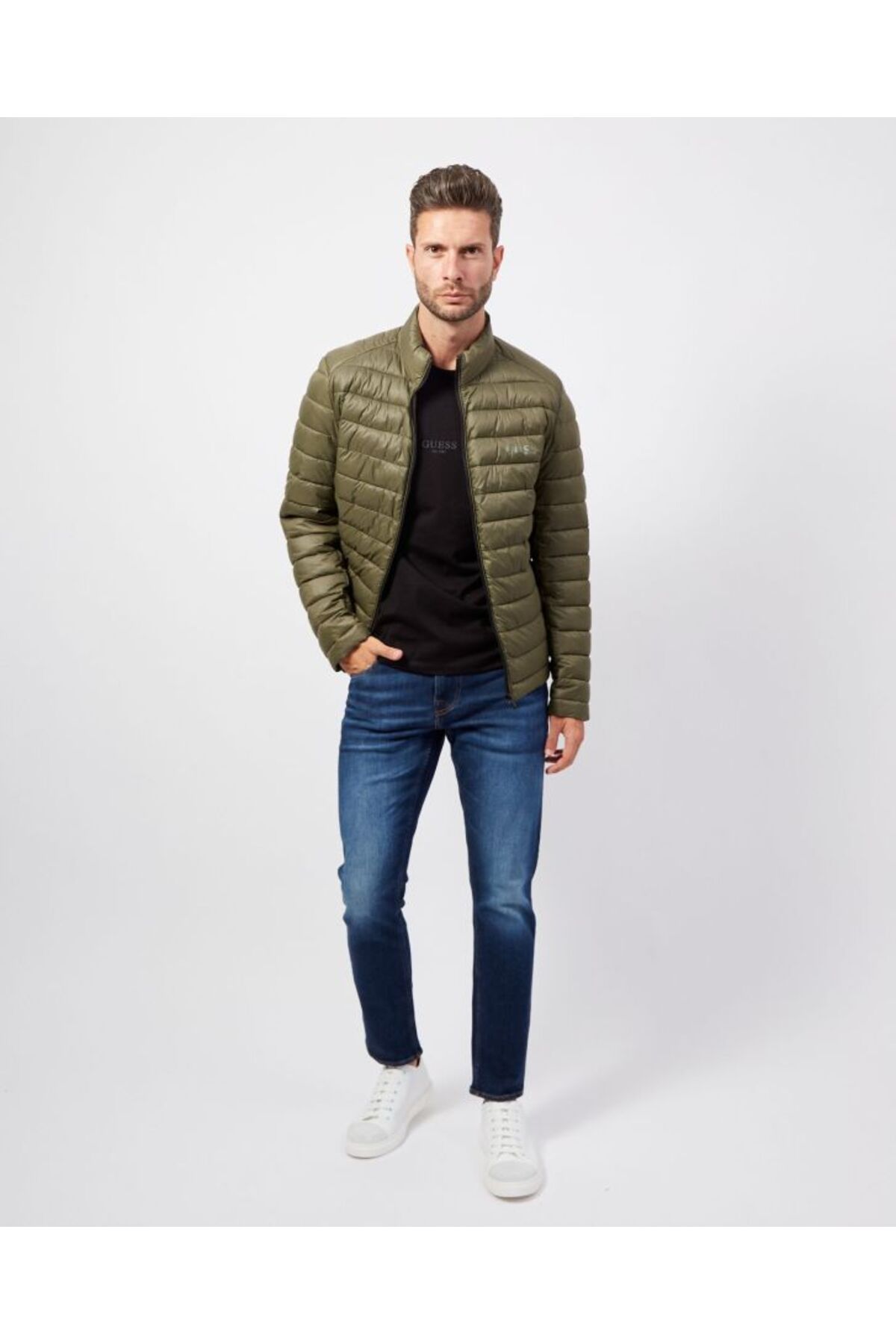 BOSS-Winter Jacket - Green - Basic 3