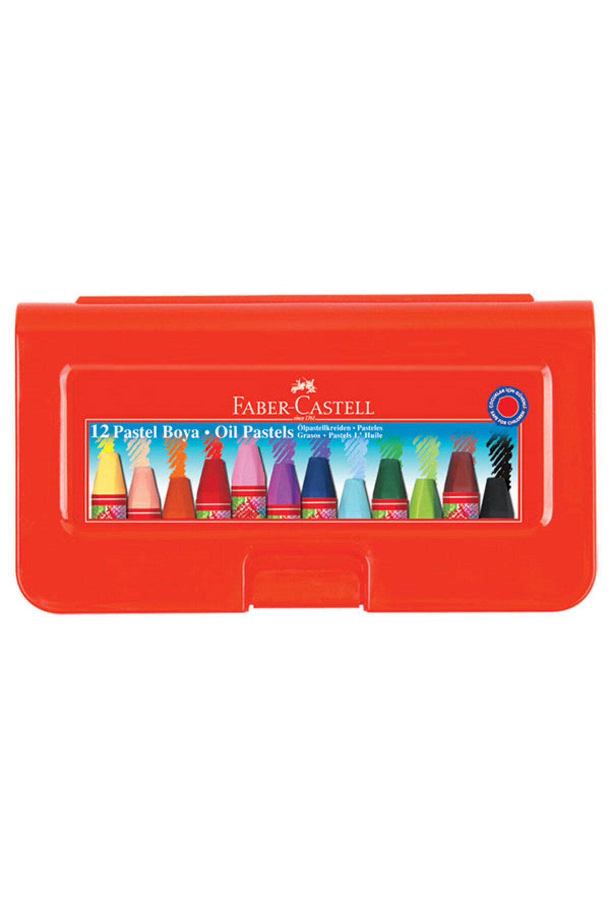 Faber Castell 12 Renk Çantalı Pastel Boya 831