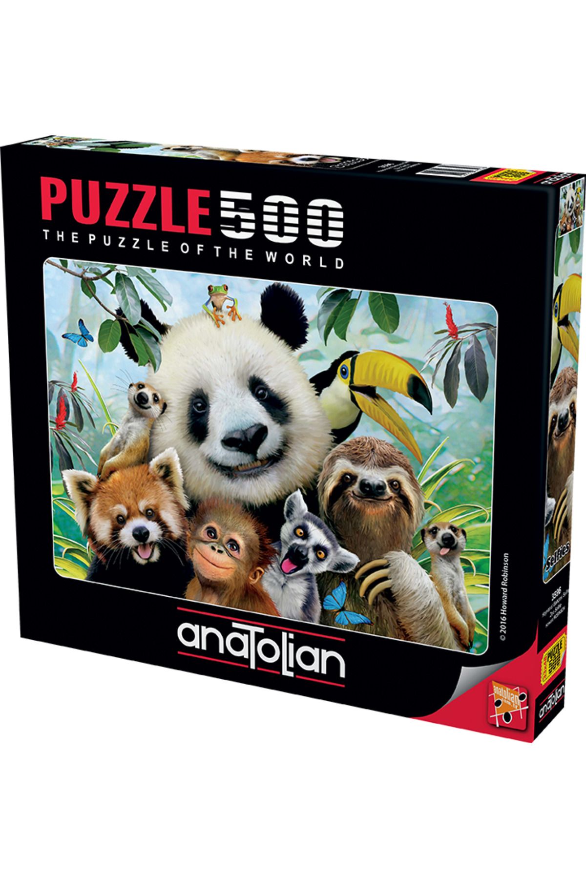 Anatolian Puzzle Anatolian 500 Parça Hayvanat Bahçesi Selfie 3596