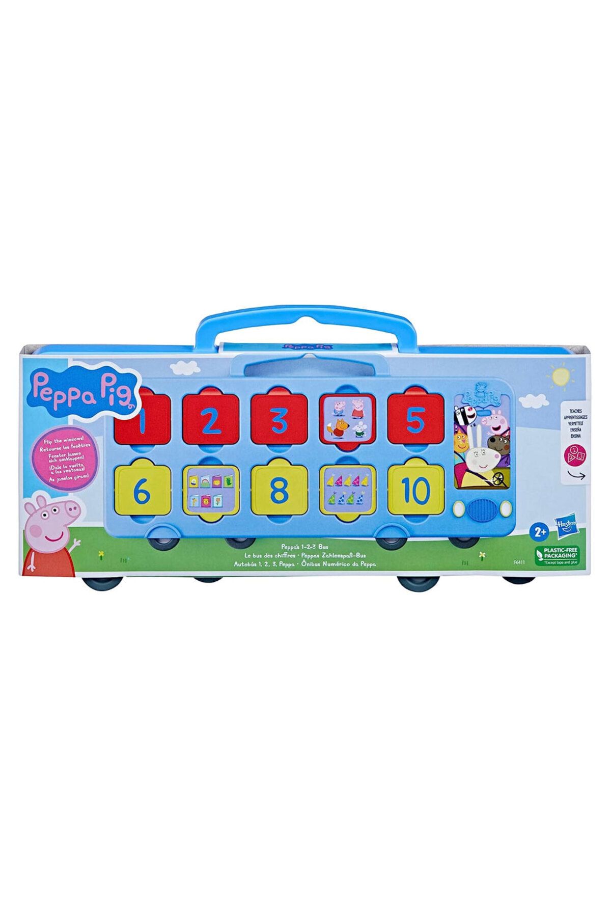 Peppa Pig-school Bus F6411 - learning With 4