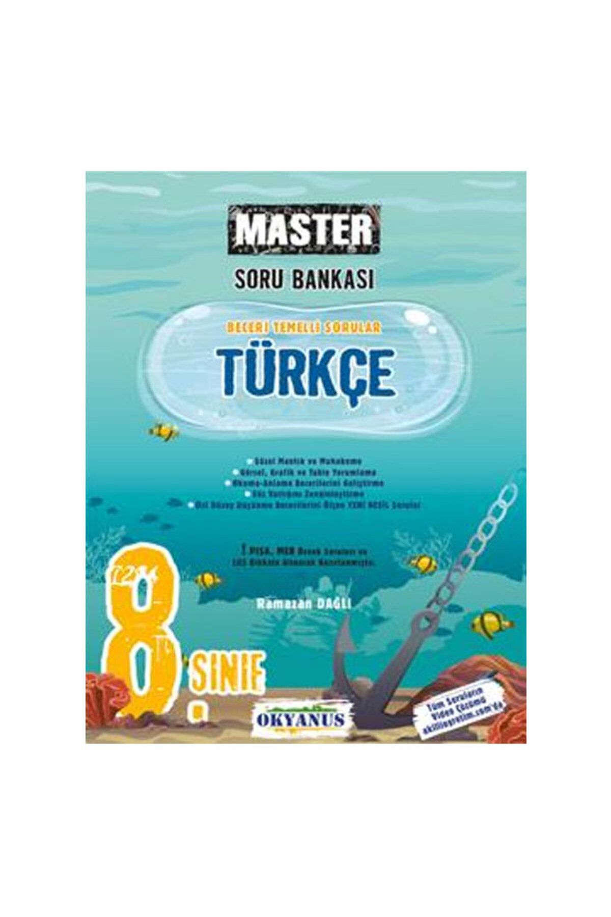 Okyanus Yayınları 8 Sınıf Master Türkçe Soru Bankası