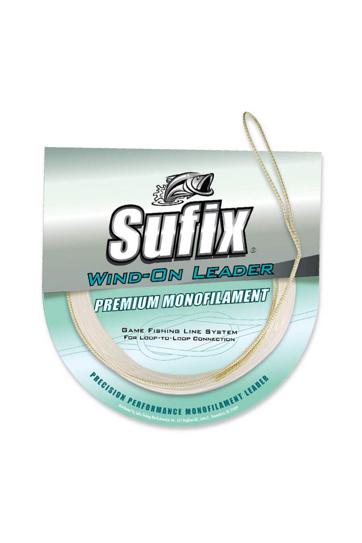 SUFIX Wind-on Leader Misina 150LB - 10MT (68KG)