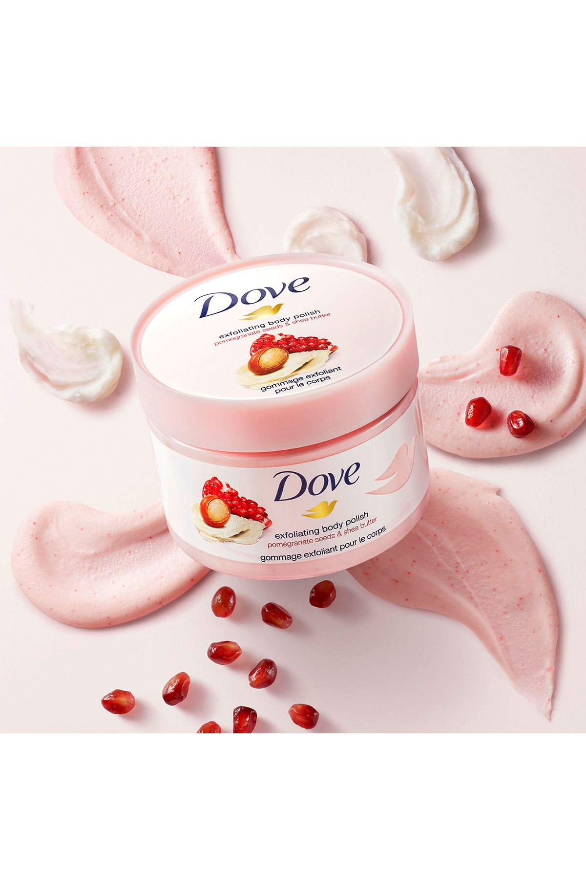 Dove-مقشر الجسم ببذور الرمان وزبدة الشيا 225 مل 7