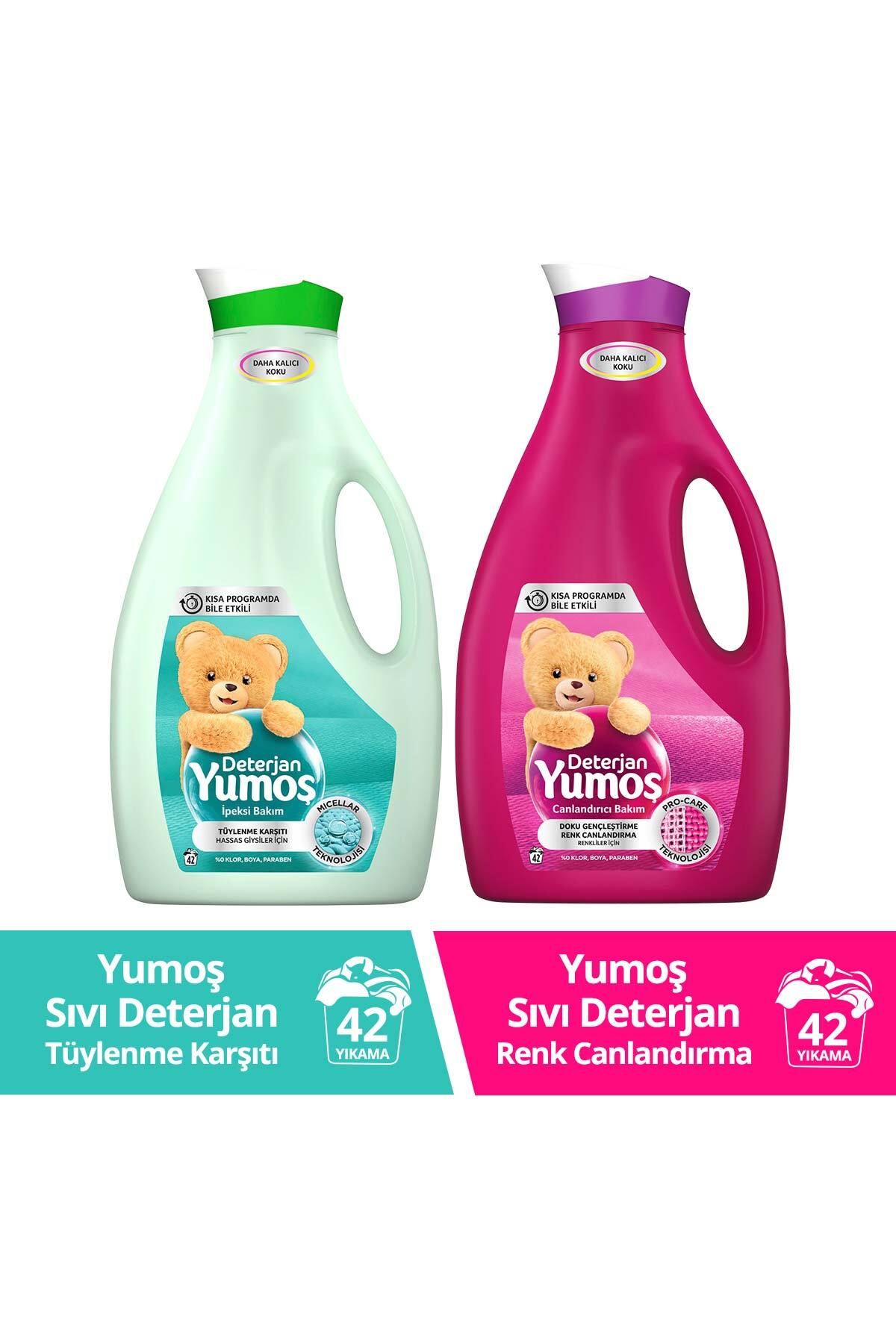 Yumoş Hassas Giysiler Için Deterjan 2520 ml Renkli Giysiler Için Deterjan 2520 ml