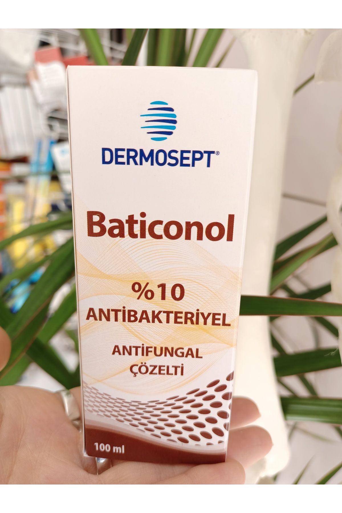 DERMOSEPT Baticonol %10 Antifungal Çözelti