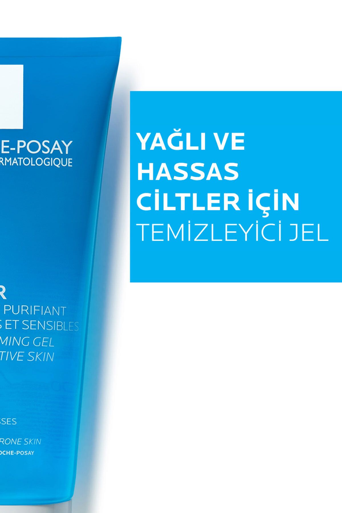 La Roche Posay Sivilceye Eğilimli Ciltler İçin Cilt Bakım Seti: Yüz Temizleme Jeli &Anthelios SPF50+ Güneş Kremi-2