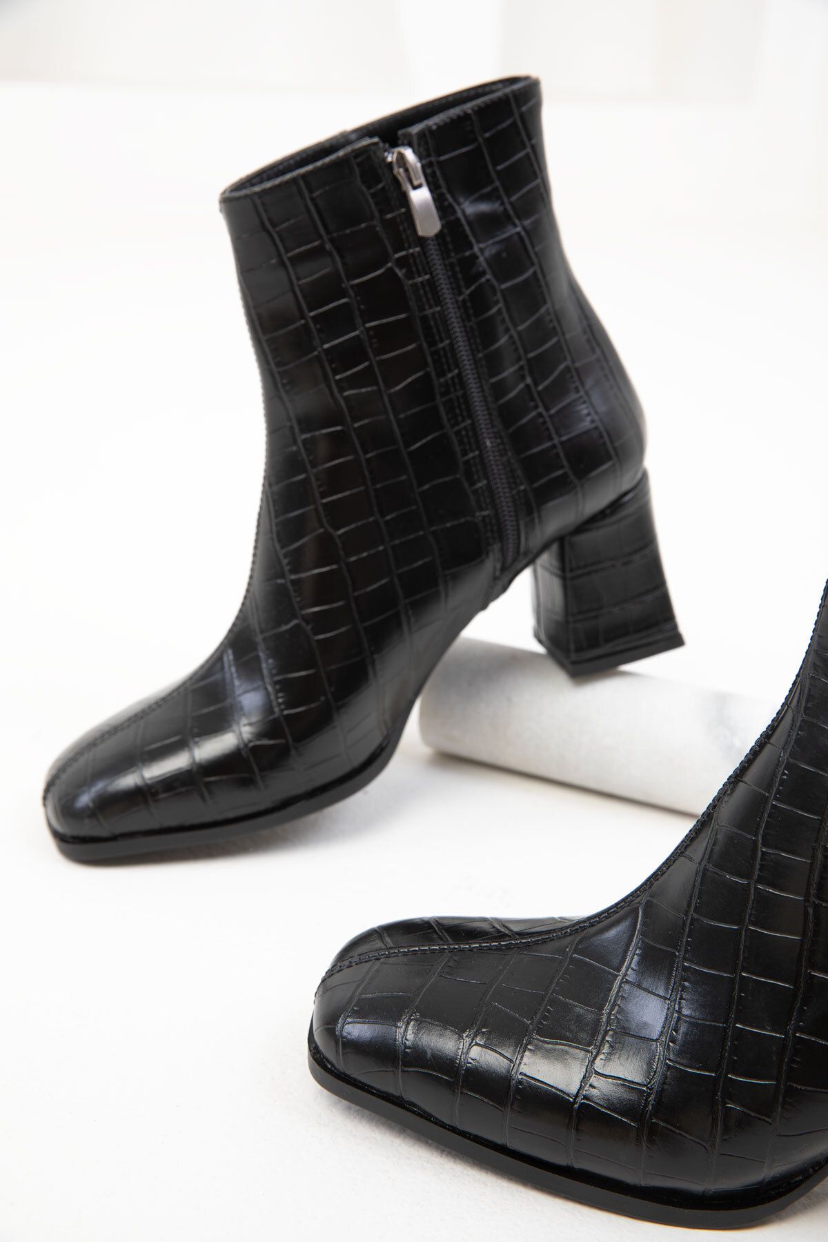 SOHO Krako Czarne Damskie Buty - Model Bootie Kobieta - 37