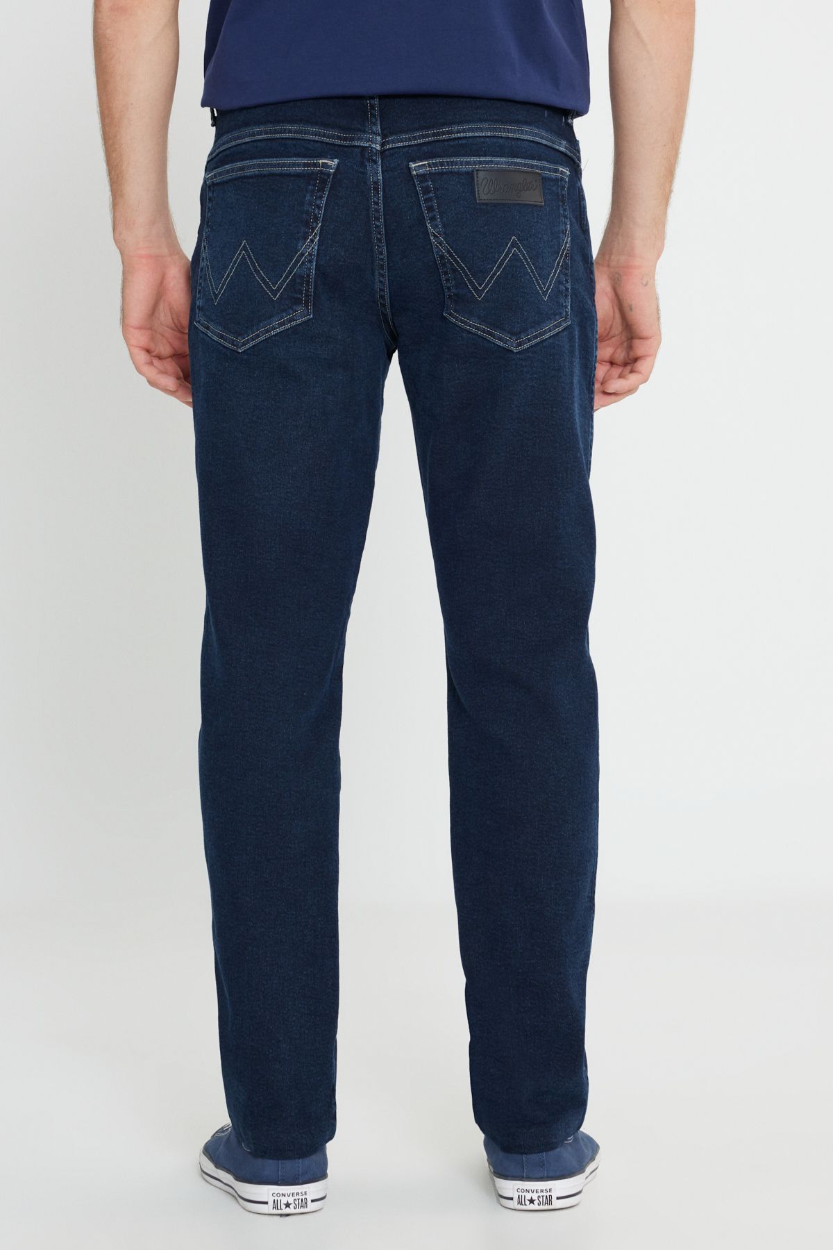 شلوار جین آبی مردانه تگزاس باریک و کمر انعطاف پذیر Wrangler