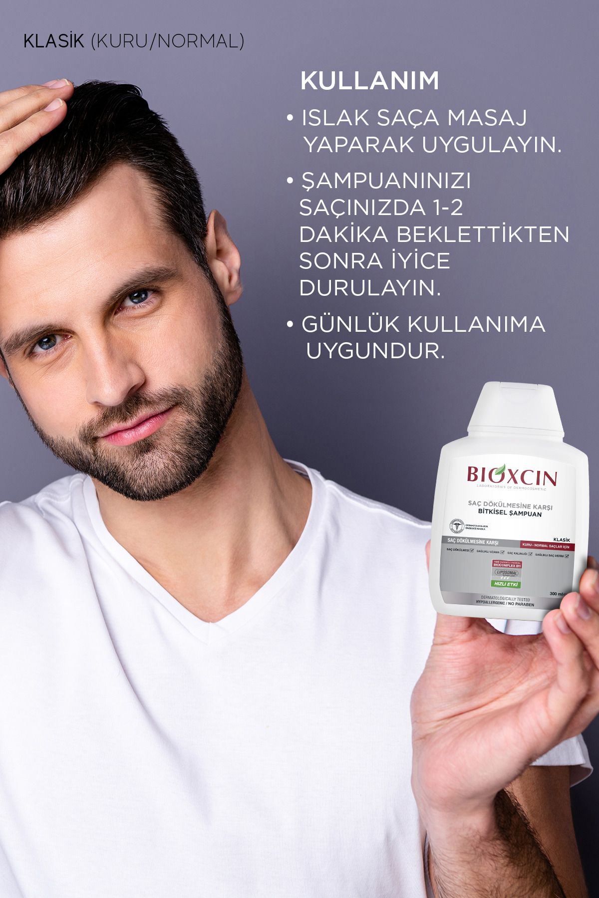 Bioxcin-Genesis 300ml pentru păr uscat/norăsc Cumpărați 3 Plătiți pentru 2 3