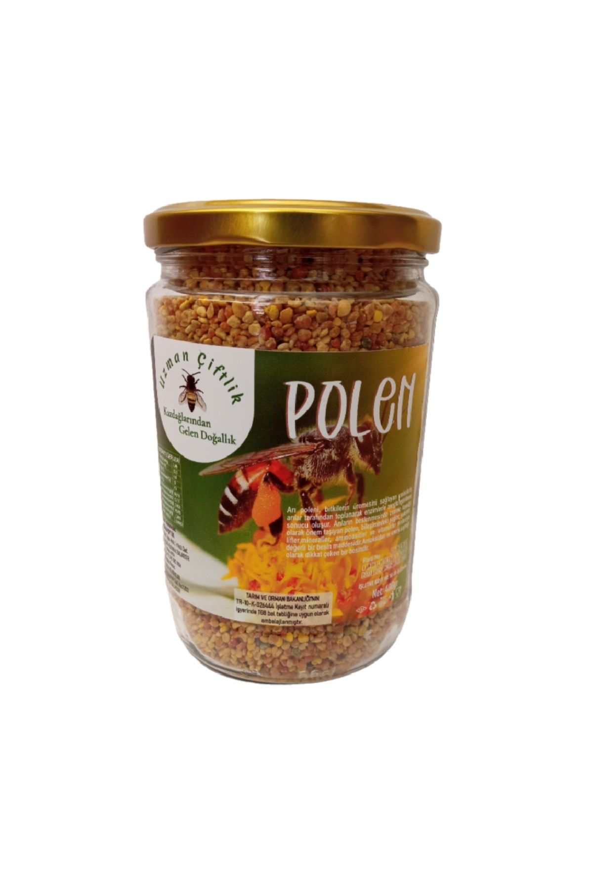 Uzman Çiftlik Doğal Polen (100 gr)