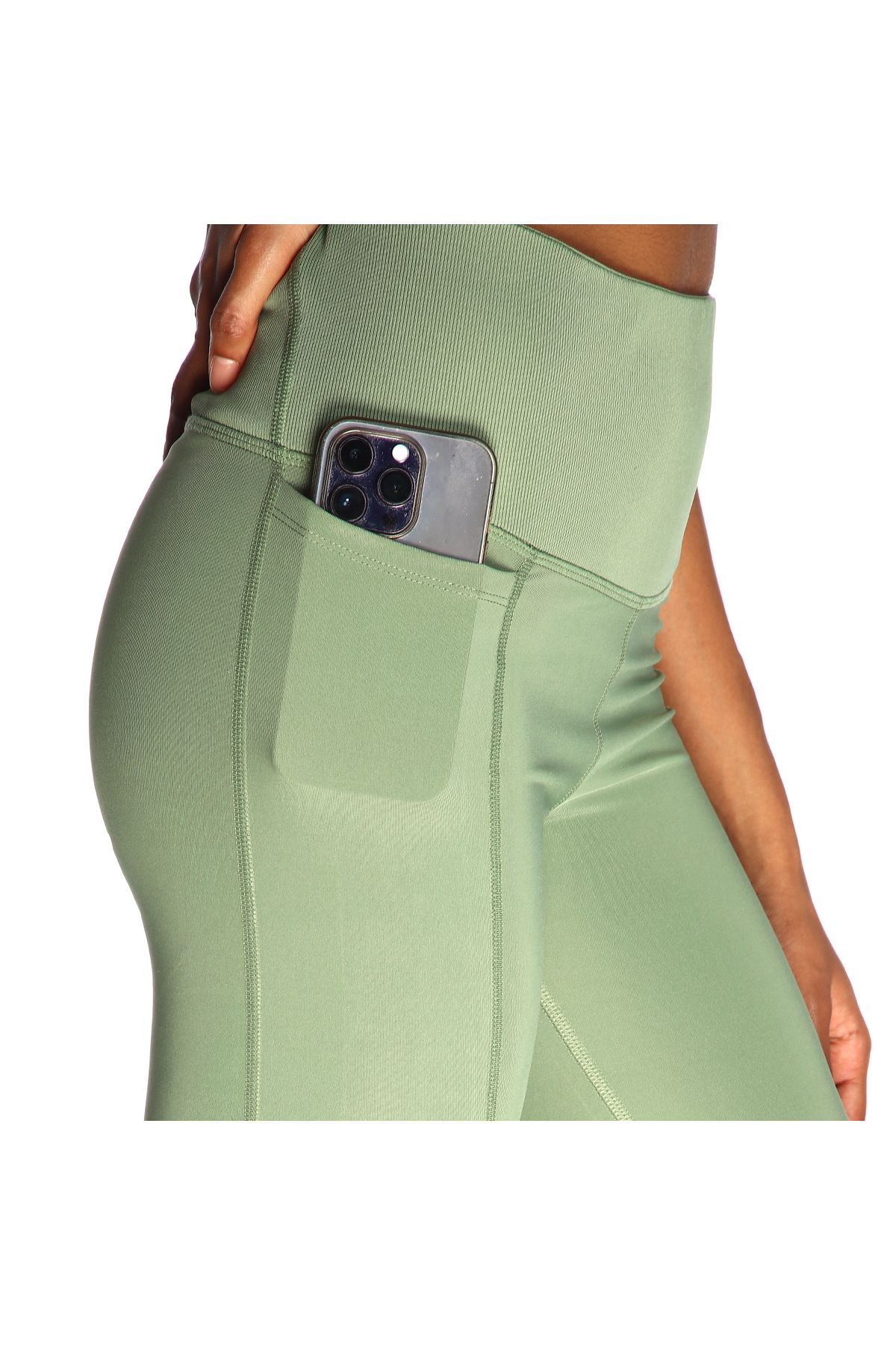 Sportive-Argento Women's Green Casual Style Leggings 23KKTP11D02-SGE 6