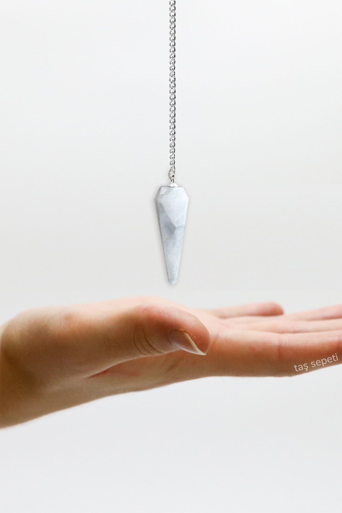 TAŞ SEPETİ-Moonstone Moonstone Natural Stone Pendulum Pendulum 2