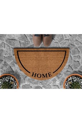 DefLife Home Home Çerçeve Kapı Önü Paspas / Yarımay Koko Paspas