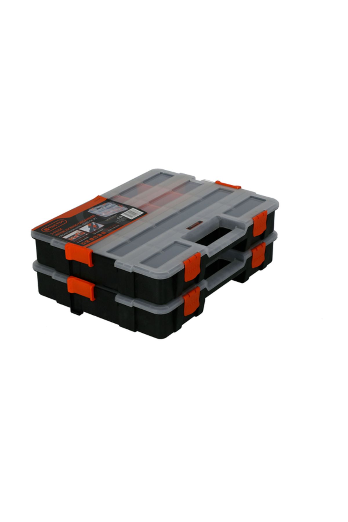 Tactix-2-Piece Multi-Compartment Tool Organisers with Separators 7