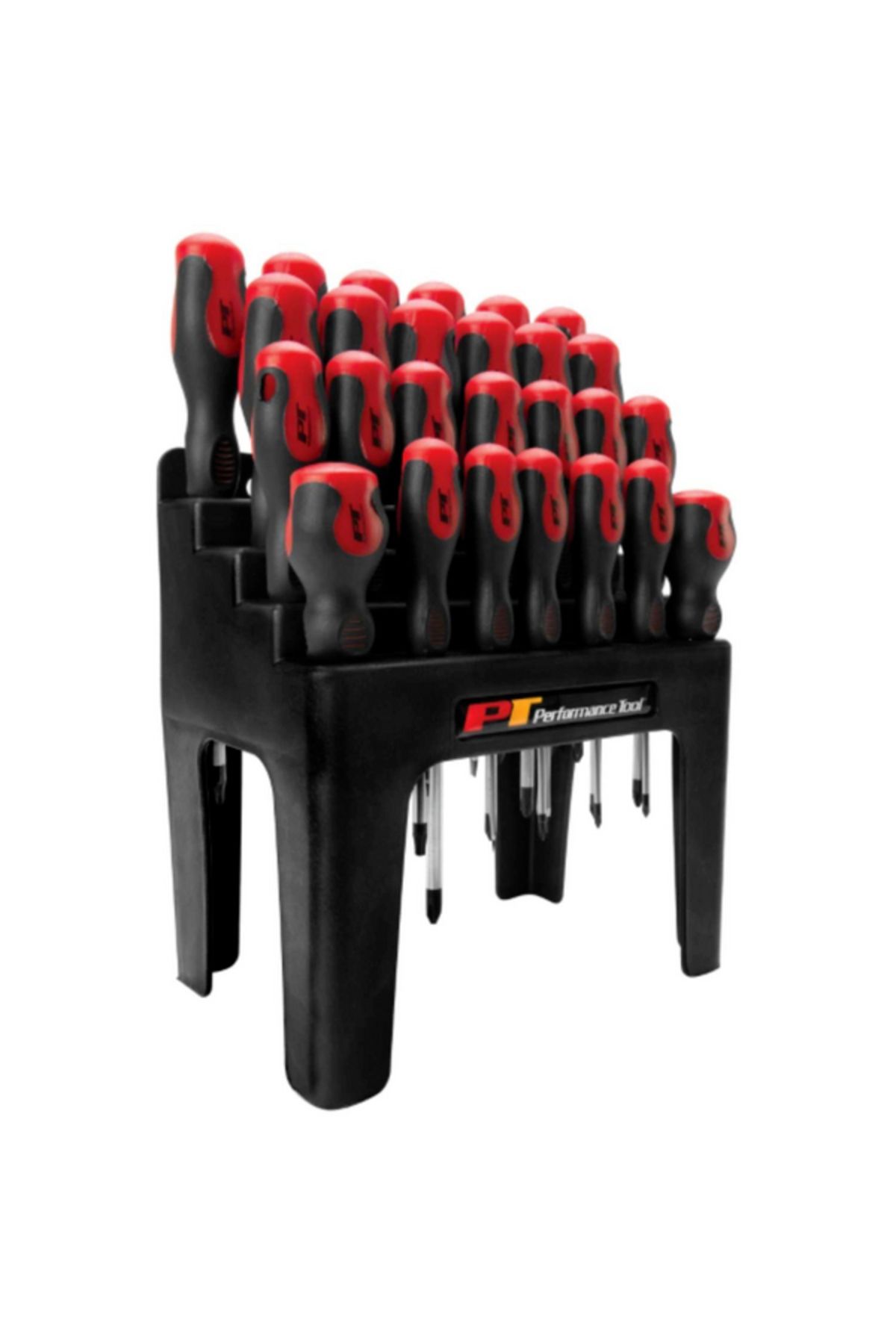 Performance Tool-26-Piece Screwdriver Set with Storage Rack W1726 2