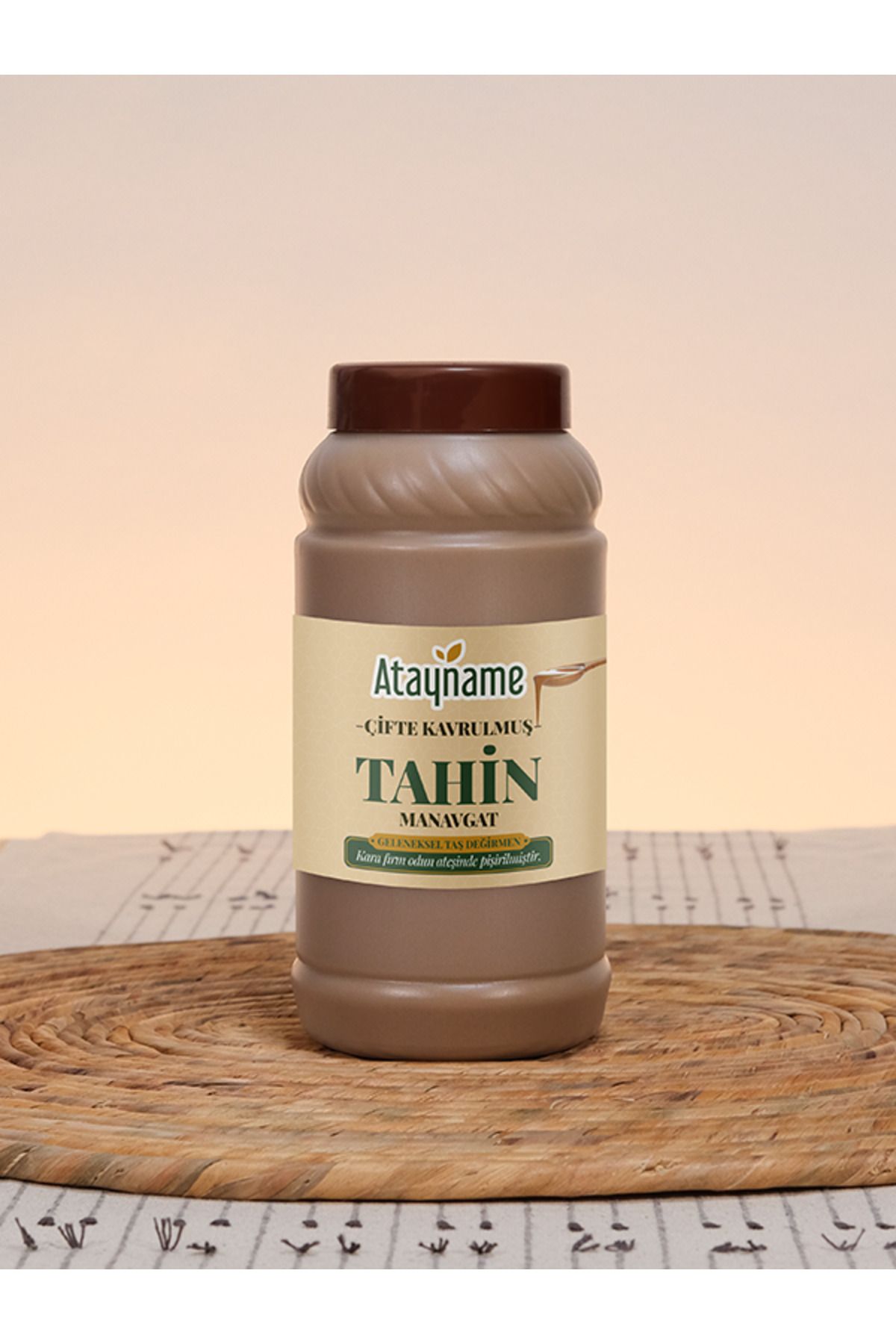 ATAYNAME Manavgat Çifte Kavrulmuş Tahin 900 Gr.