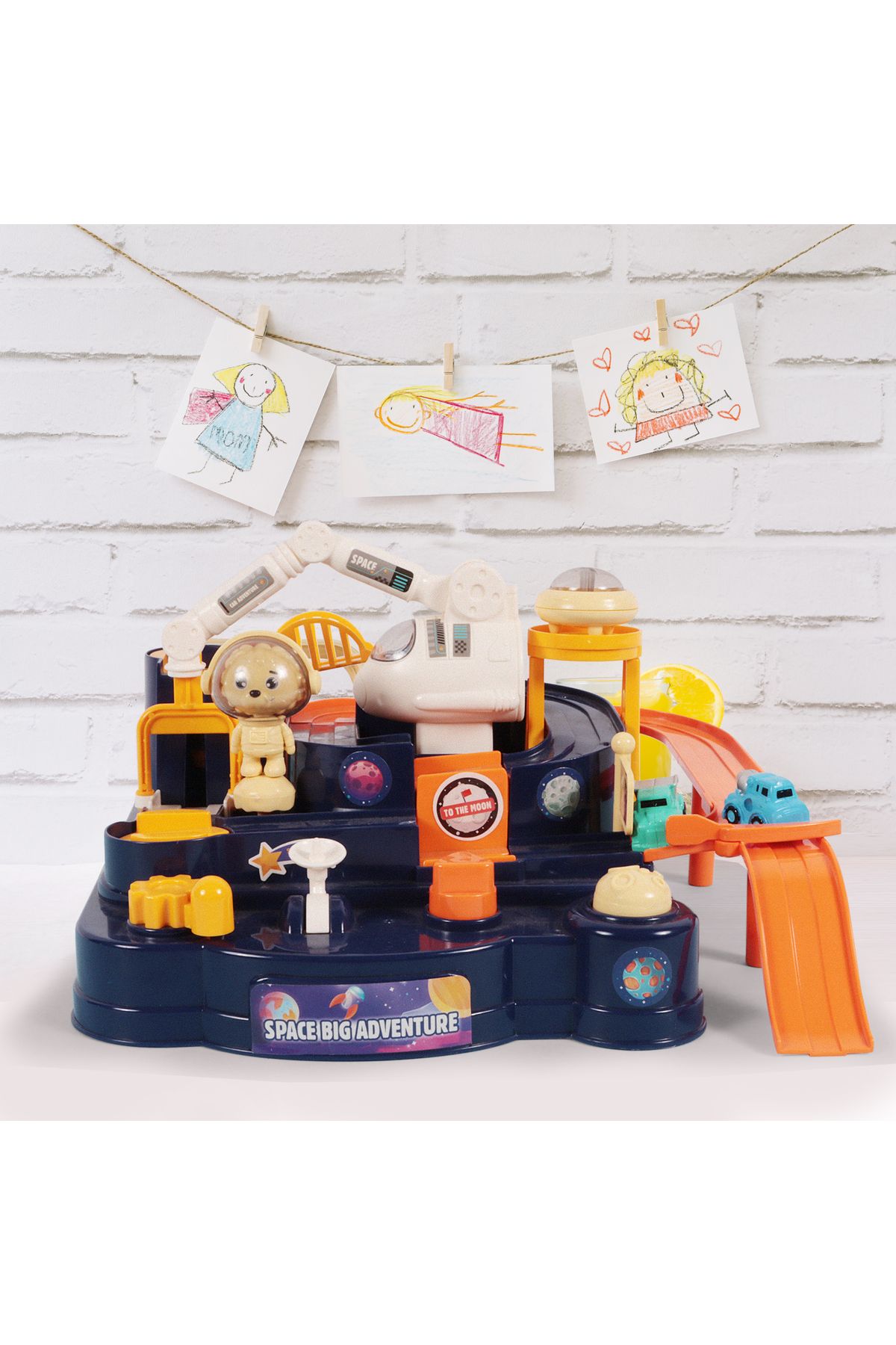 Ogi Mogi Toys-4 Button Control Space Adventure Playset 8