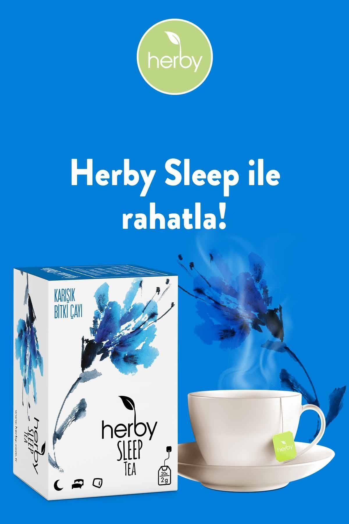Herby-شاي النوم المريح قبل النوم - شاي الأعشاب المهدئ 4