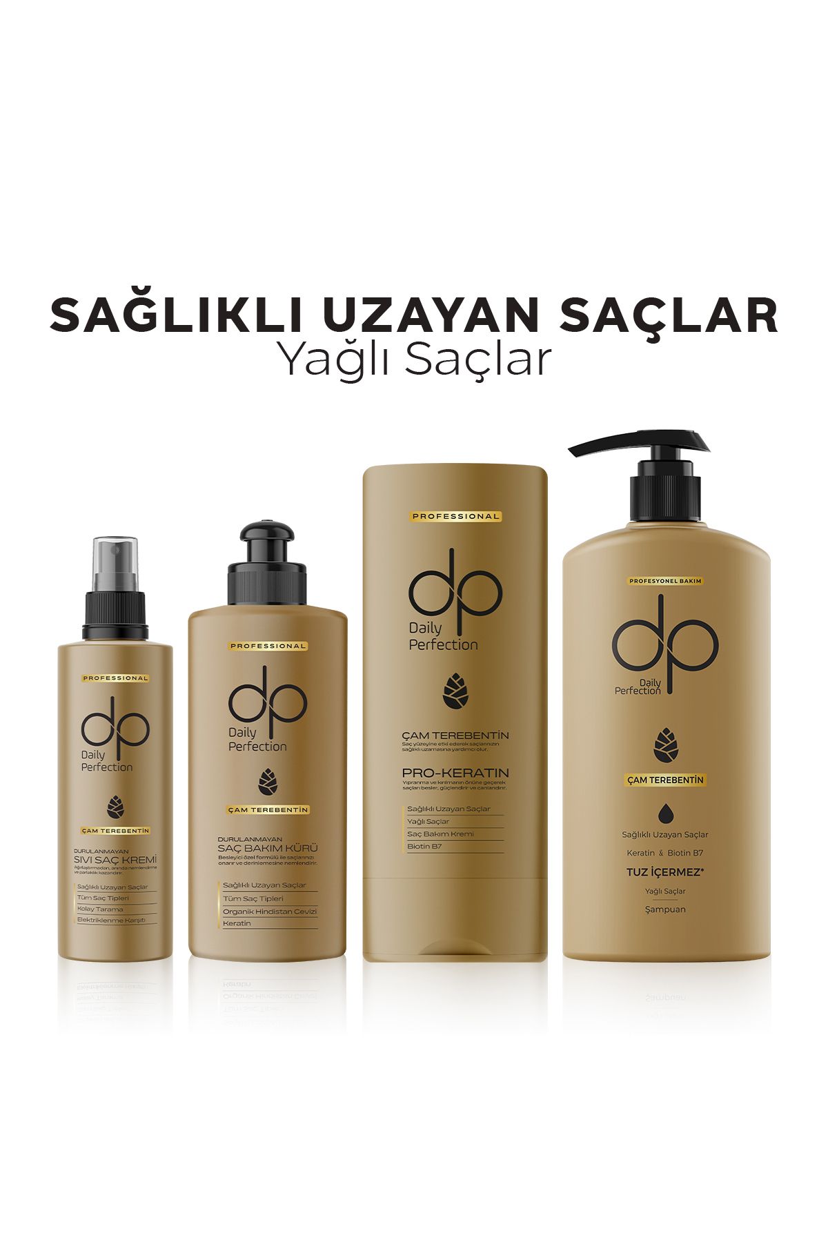 dp Daily Perfection Şampuan Çam Terebentin 500 ml-5