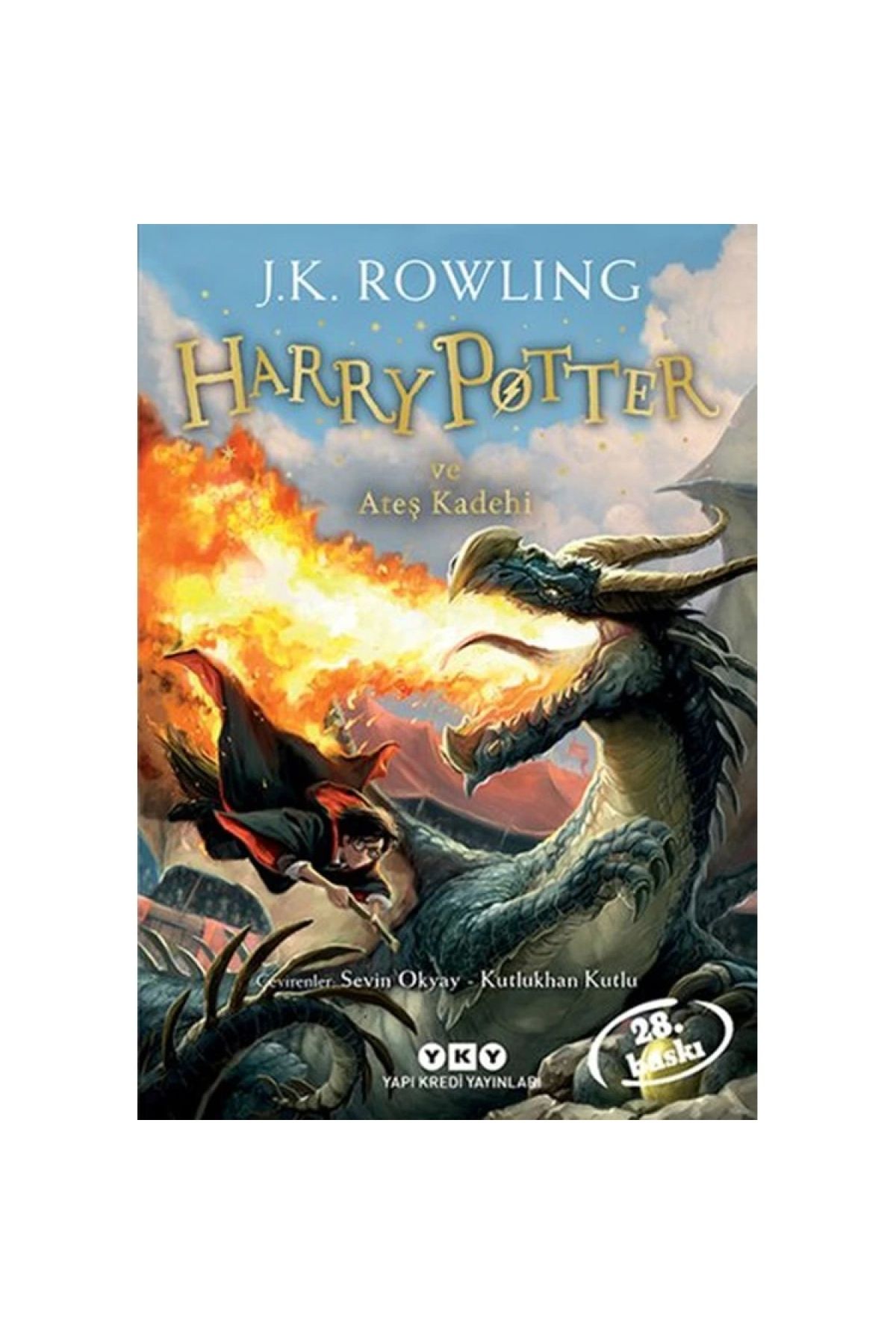 Yapı Kredi Yayınları Harry Potter Ve Ateş Kadehi 4. Kitap J. K. Rowling + Okuma Sticker'ları