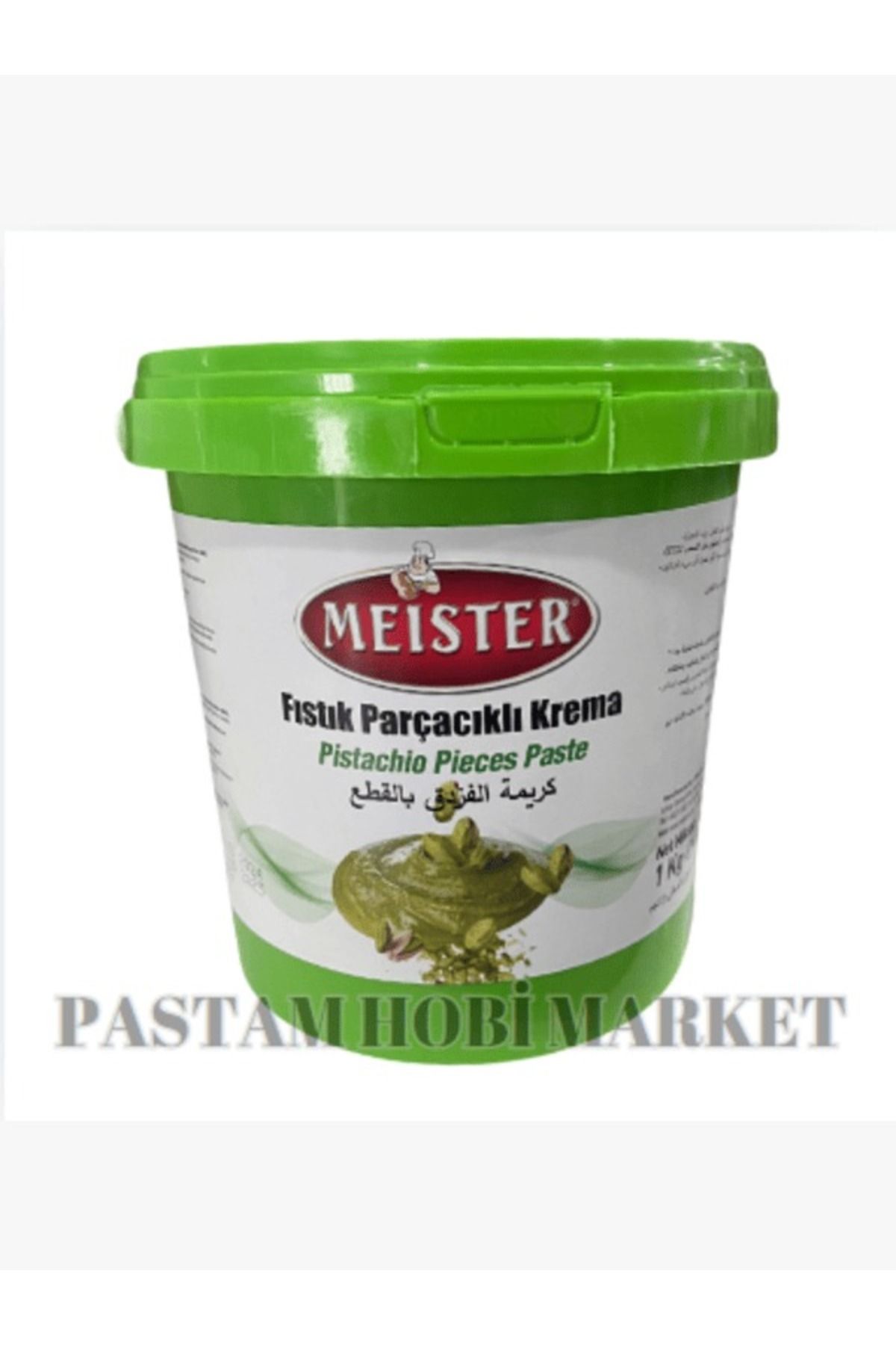 Pastam Hobi Market Meister Fıstık Ezmesi Parçacıklı Krema 1 Kg