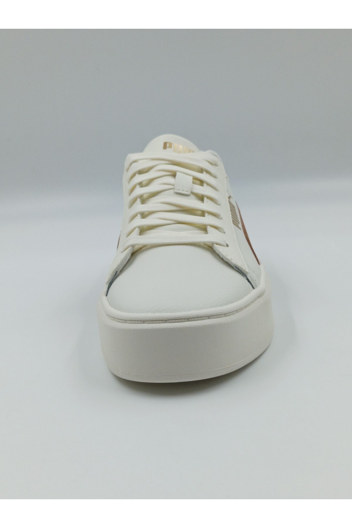 Puma-Smash Platform V3 - Puma Gold Colored Warm White-Caramel Latte 5