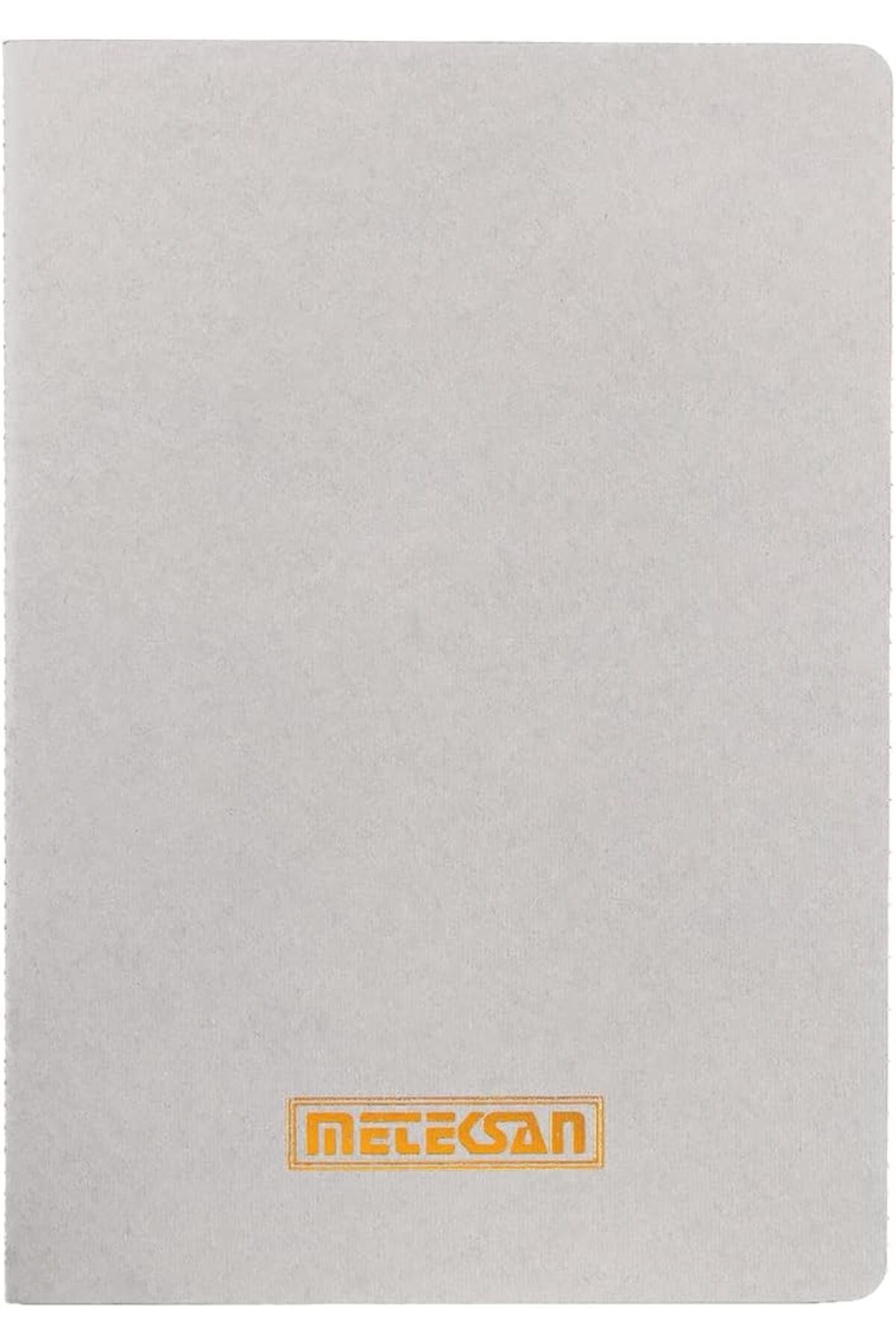 STOREMAX efshopx Notes 17x24 cm Karton Kapaklı İplik Dikişli Defter, 32 Yaprak, Düz, Gri New Desing 10021