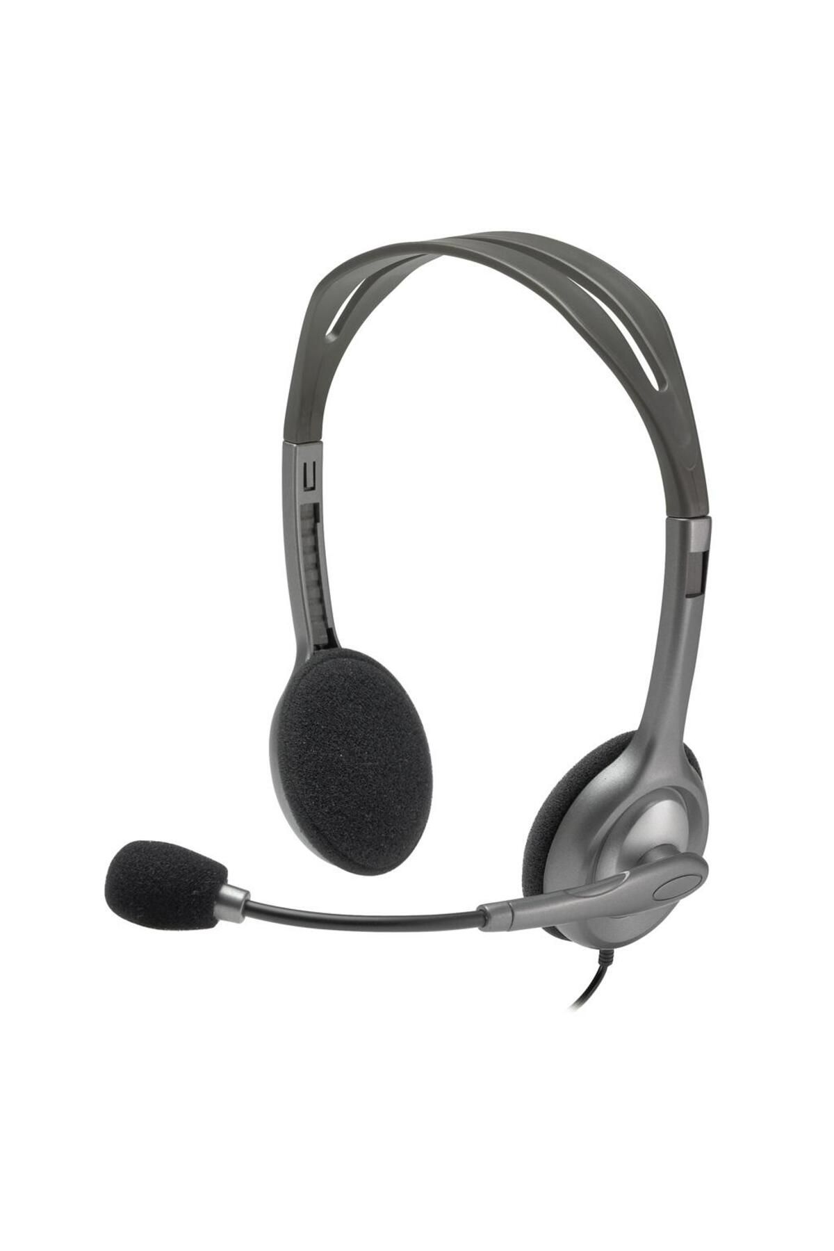 logitech 981-000593 H111 Stereo Kulaklık Sterio Jacklı