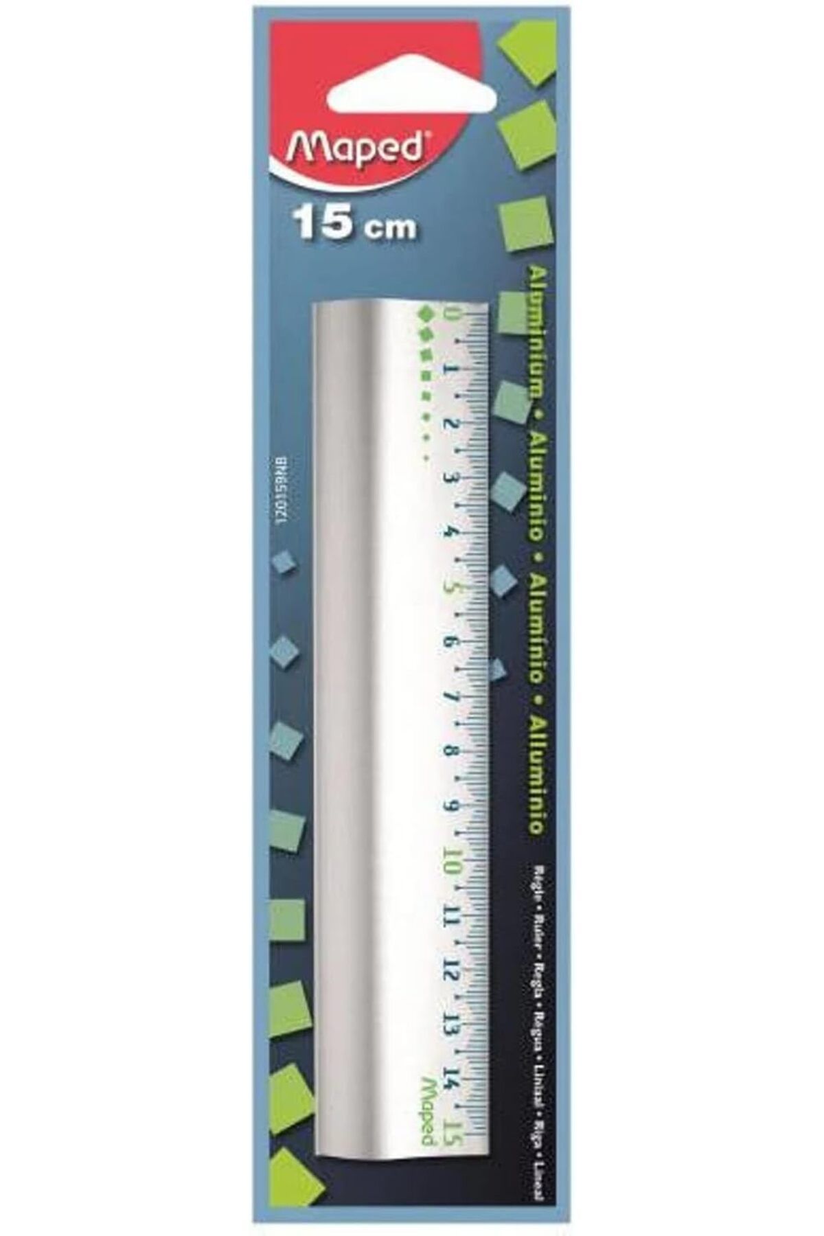 yusuftex srht M120159 – Alüminyum-cetvel, 15 cm, Alüminyum  721051