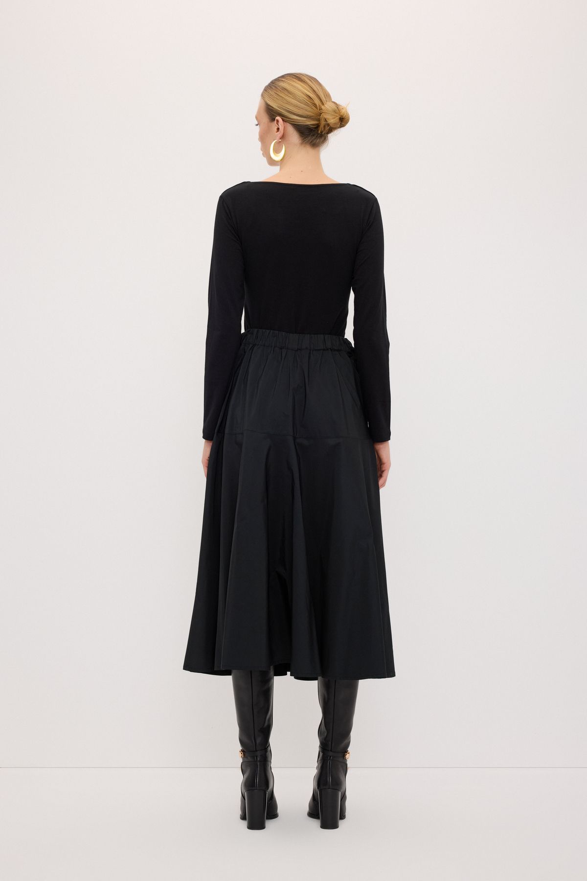 Love My Body-Skirt - Black - Midi 6