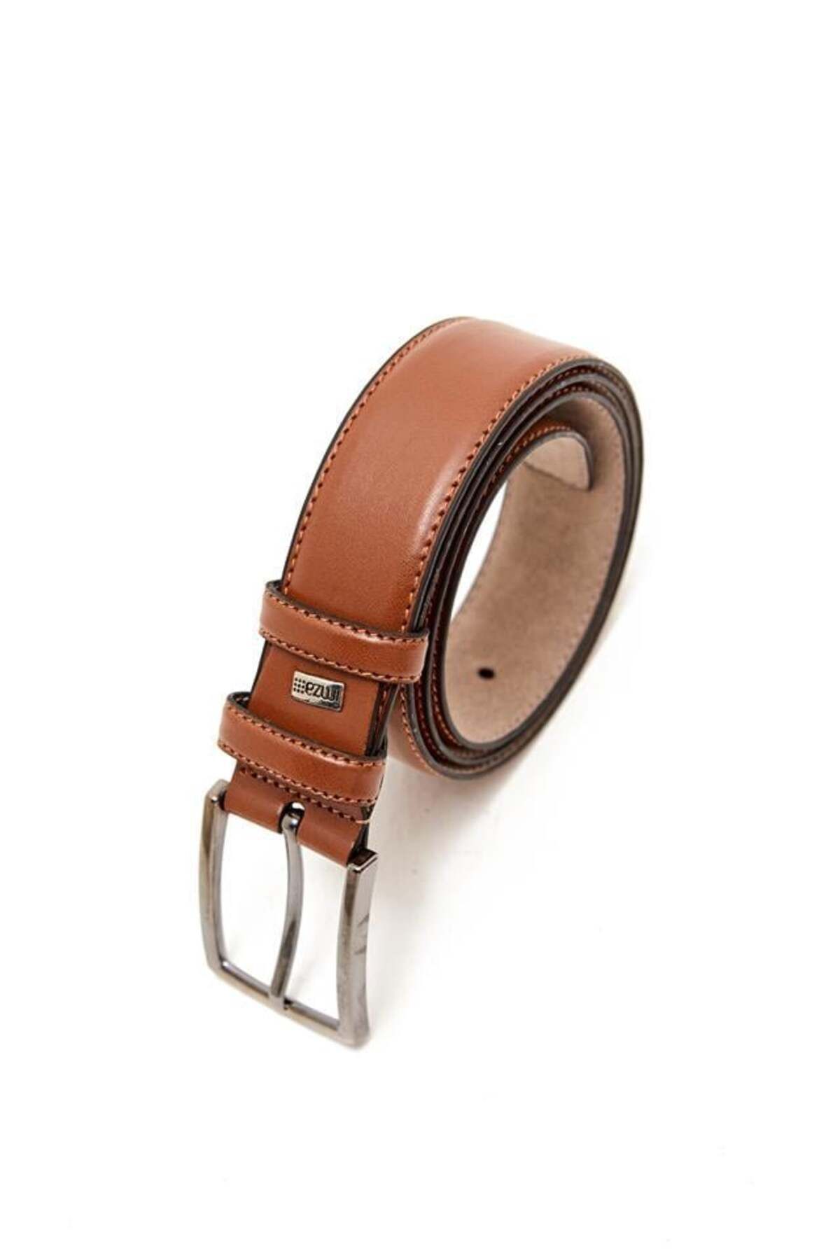 İmza-Tan Faux Leather Antique Belt1046220005 1